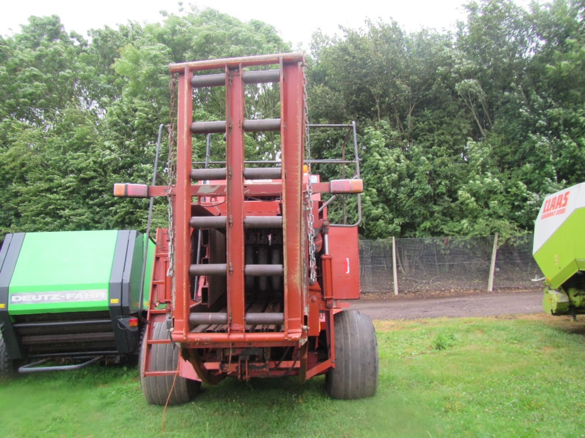 Hesston 4750 Baler c/w control box - Image 3 of 8