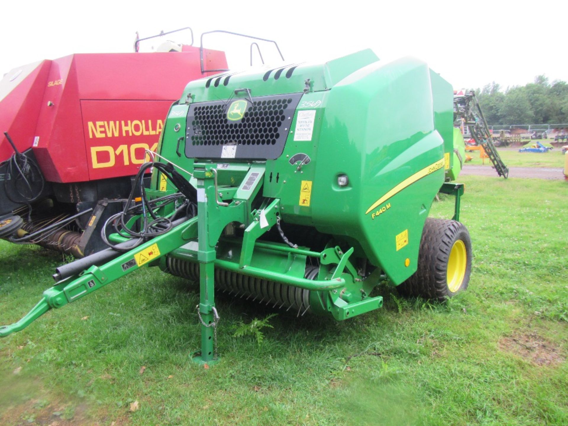 John Deere F440M Round Baler Serial No. 141343 - Image 9 of 9