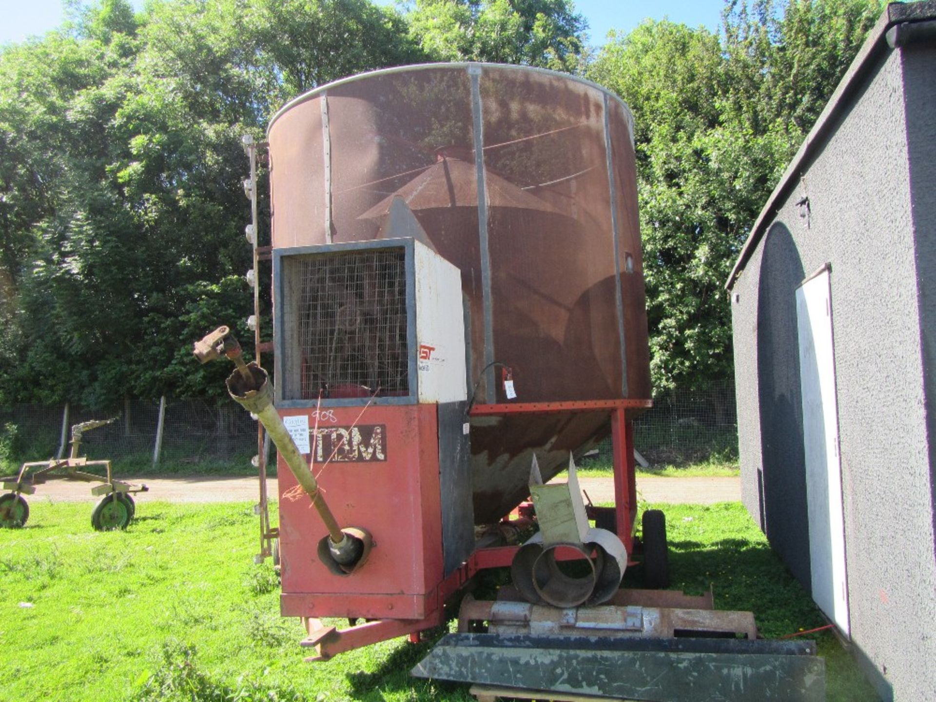 GT Opico 570 12 Ton Mobile Grain Dryer, Gas Burner