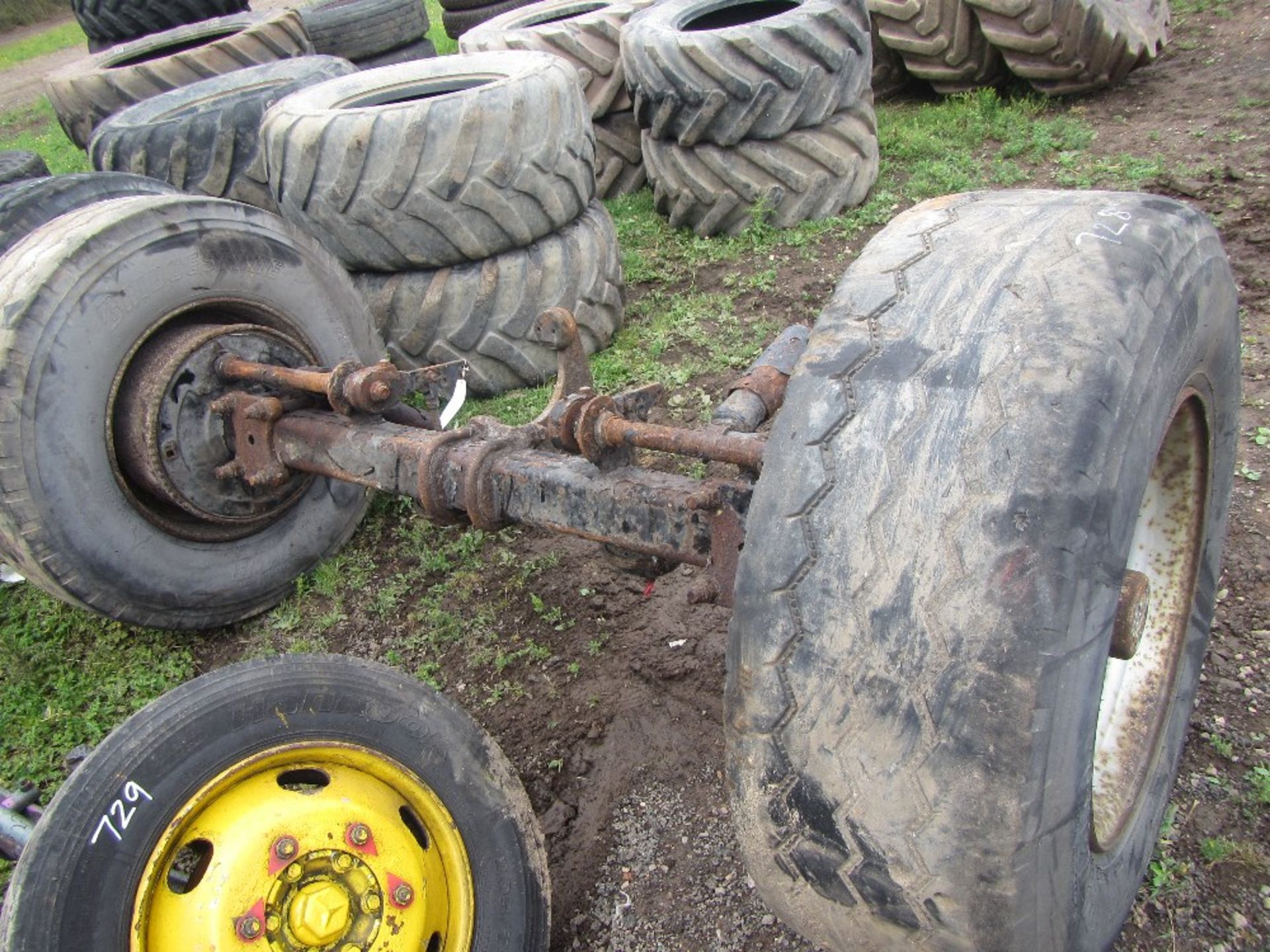 2no. Wheels & Axles UNRESERVED LOT - Image 2 of 3