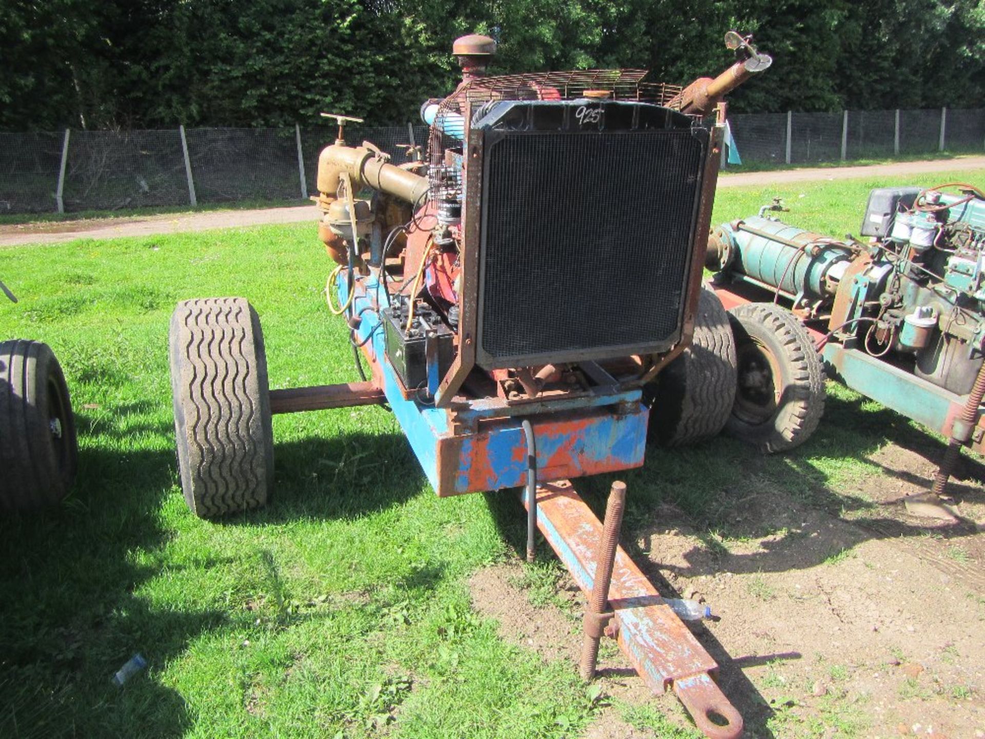 Wright Rain Irrigation Pump on Trailer c/w Perkins 4cyl. engine - Image 2 of 2