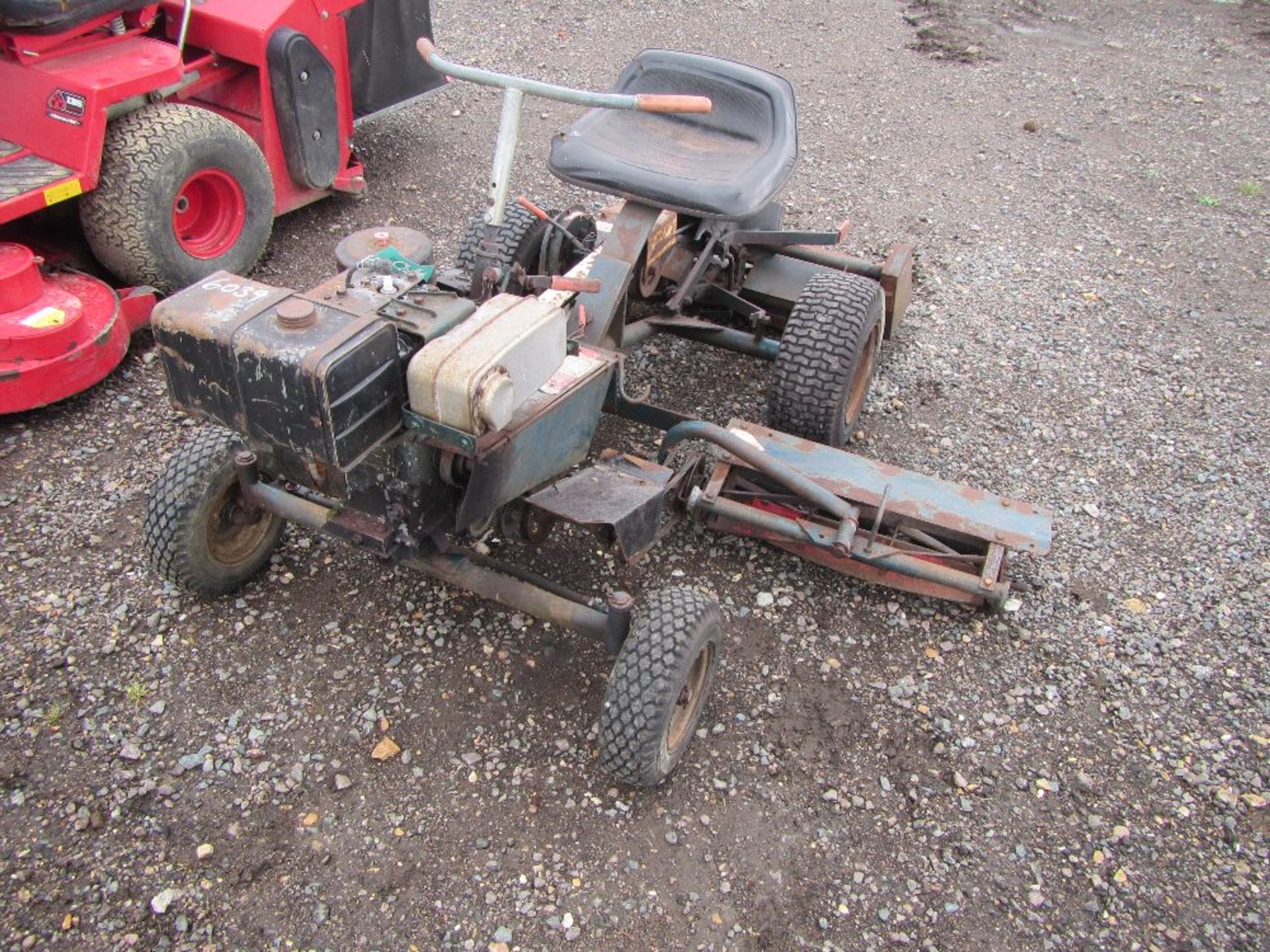 National Mowers 3 Gang Self Propelled 54in Cut Cylinder Mower