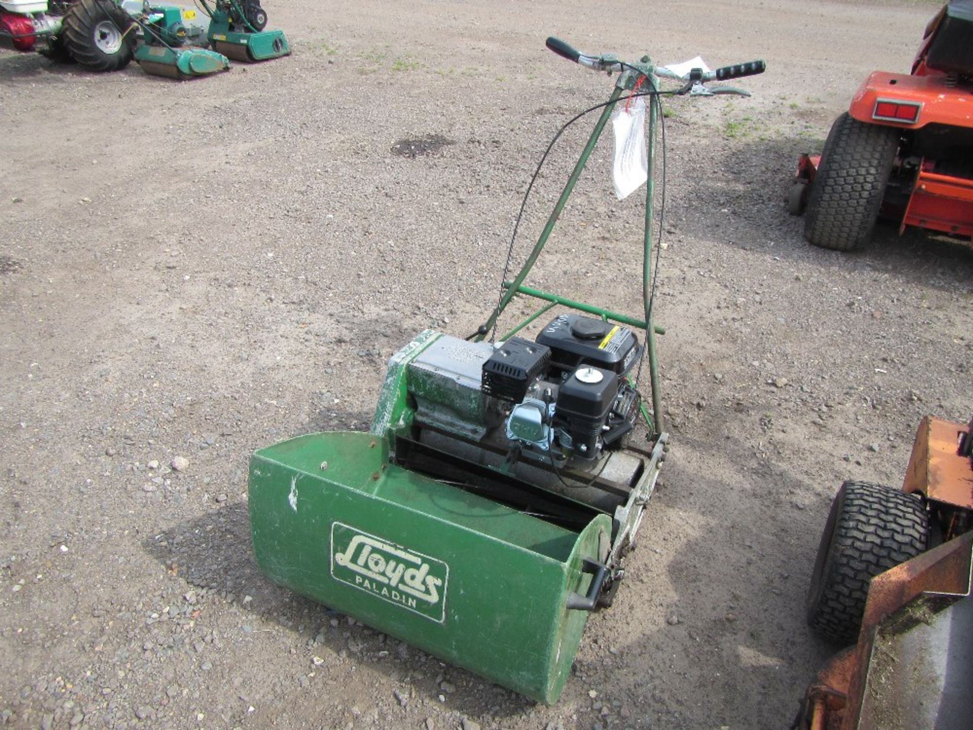 Lloyds Palidin Mower c/w new engine & grass collector