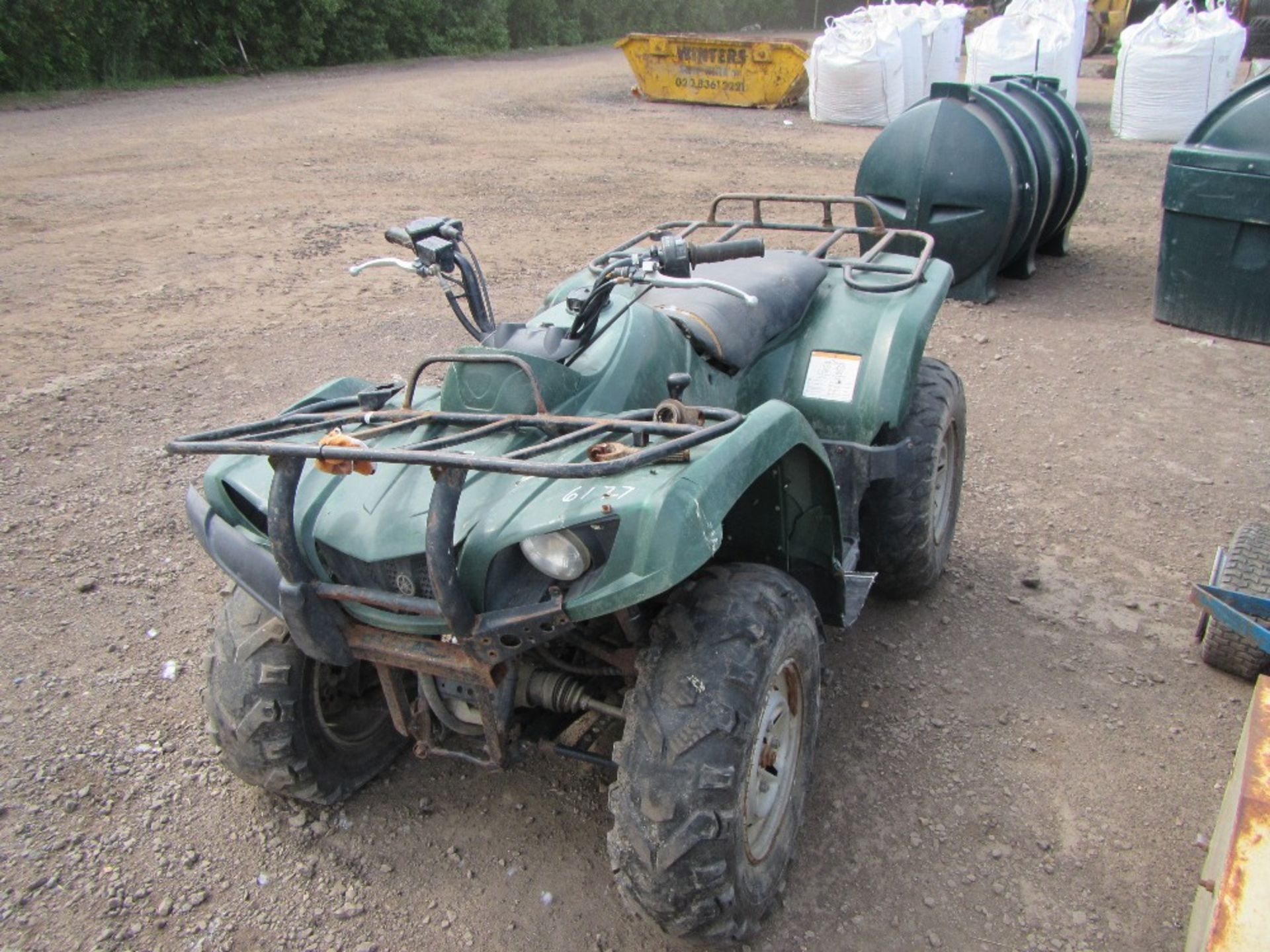 Yamaha Grizzly 350 Quad Green