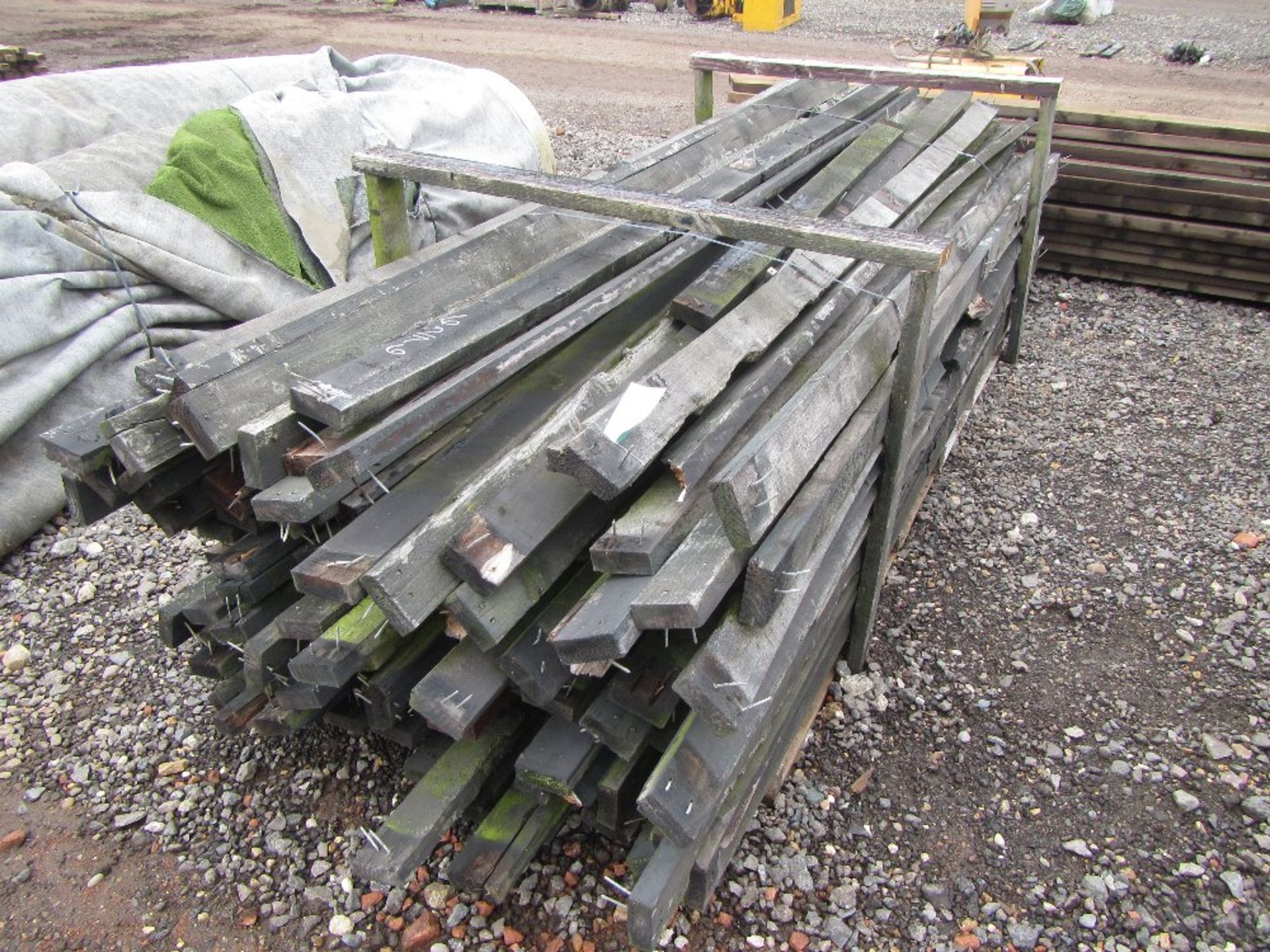 Wooden Paddock Fence Rails