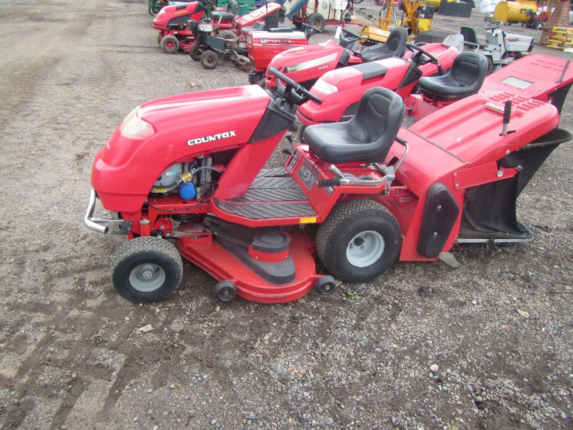 Countax C800H Ride on Mower c/w sweeper & collector