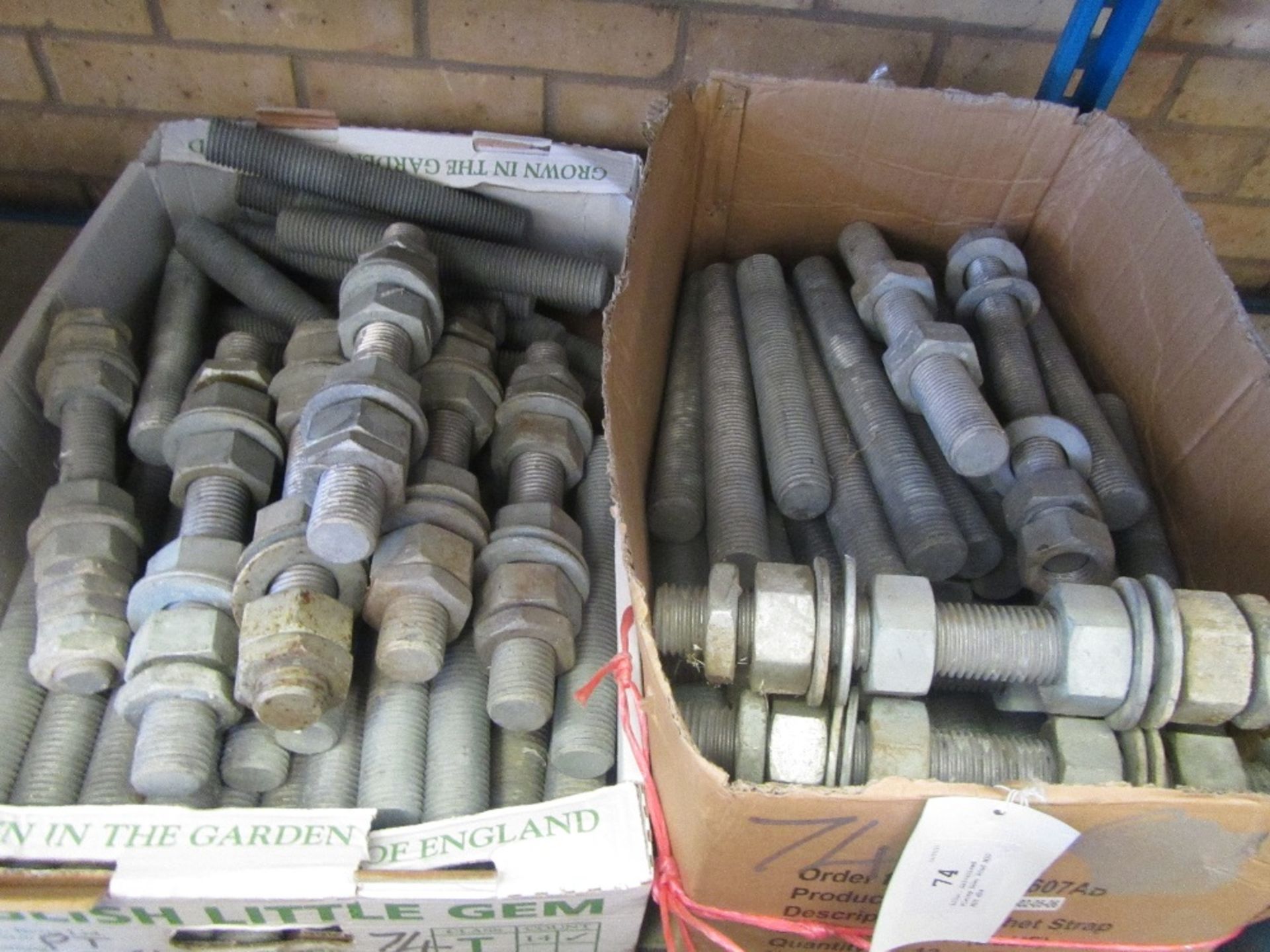 100no. Galvanised Fixing Down Stud M30 M36 M24