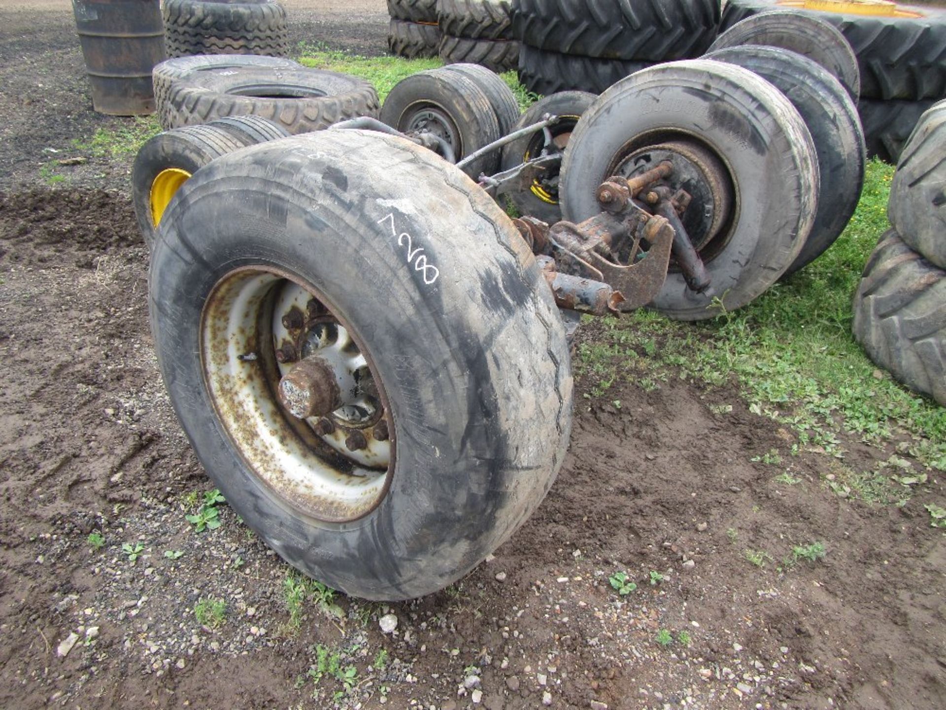 2no. Wheels & Axles UNRESERVED LOT