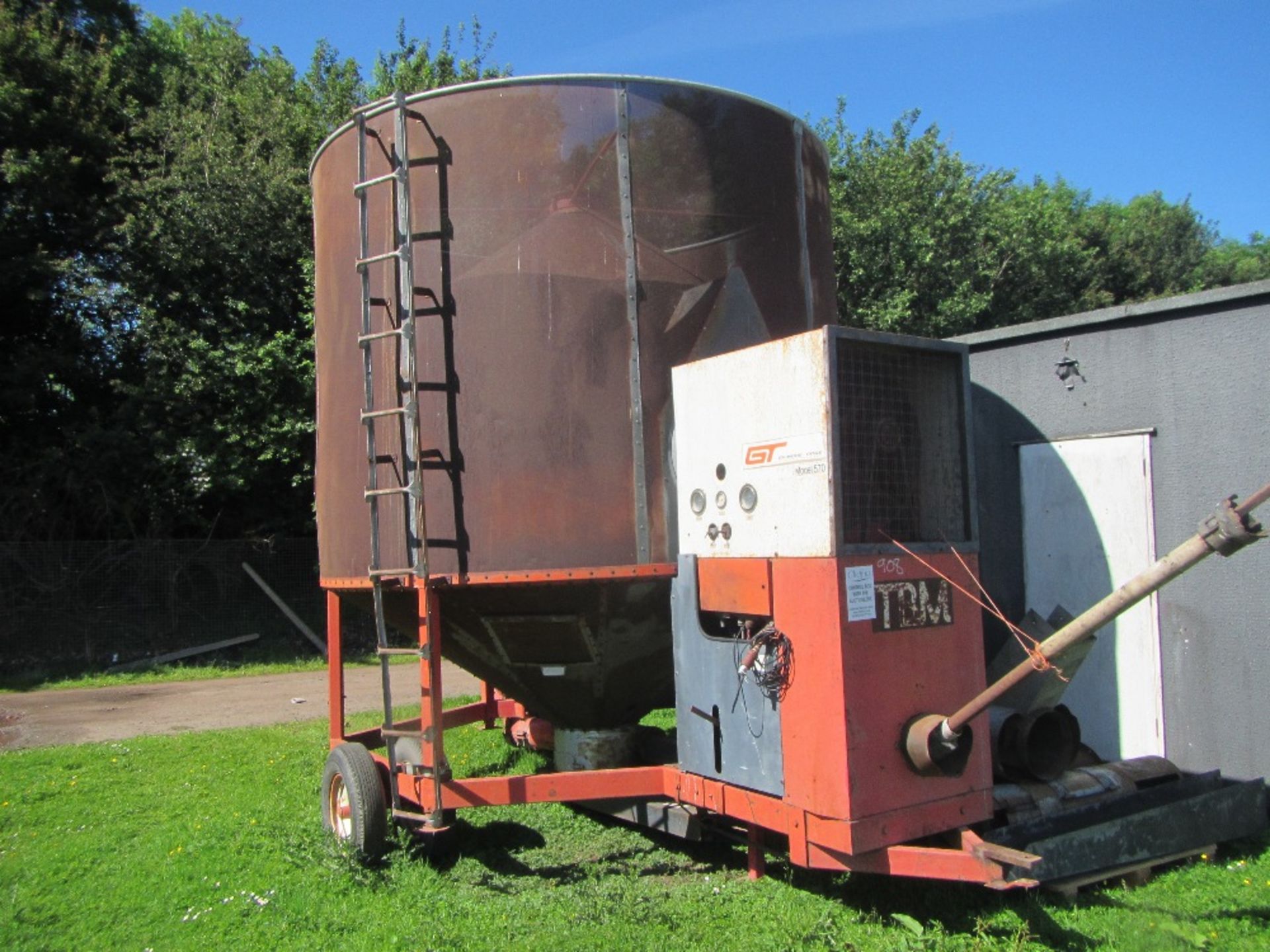 GT Opico 570 12 Ton Mobile Grain Dryer, Gas Burner - Image 2 of 6