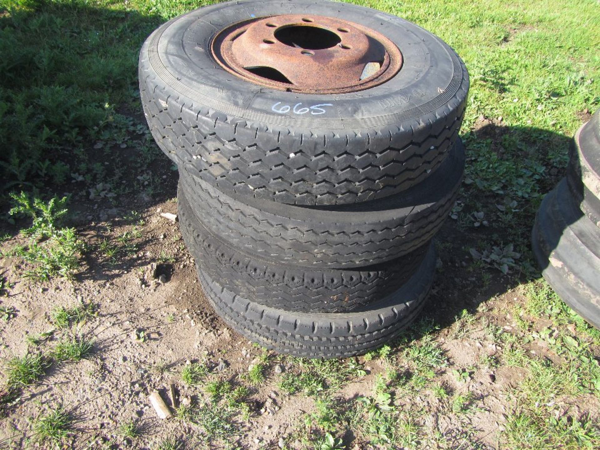 4no. 7.5t Lorry Wheels