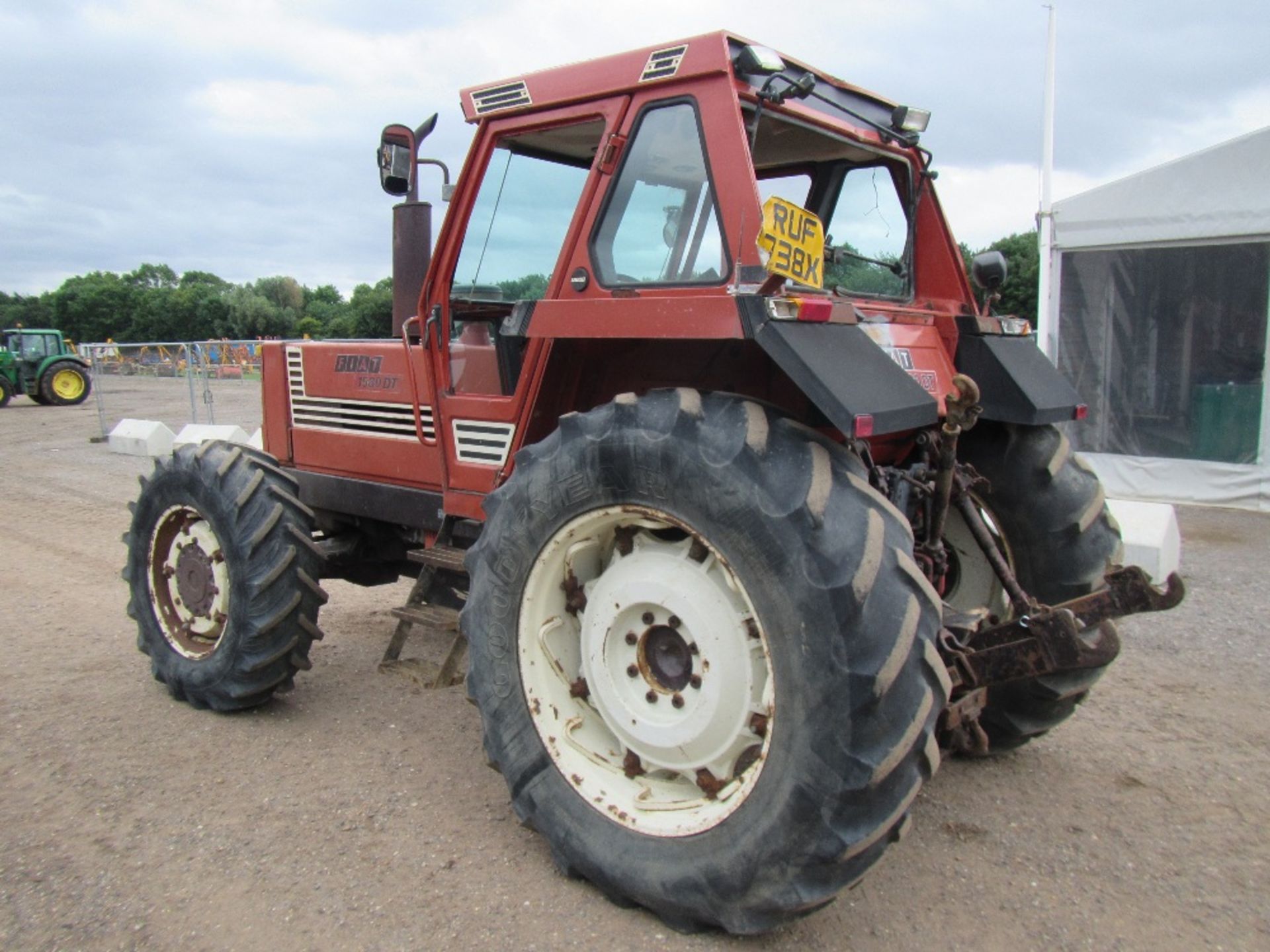 Fiat 1580DT 4wd Tractor c/w V5 Reg. No. RUF 738X - Image 9 of 16