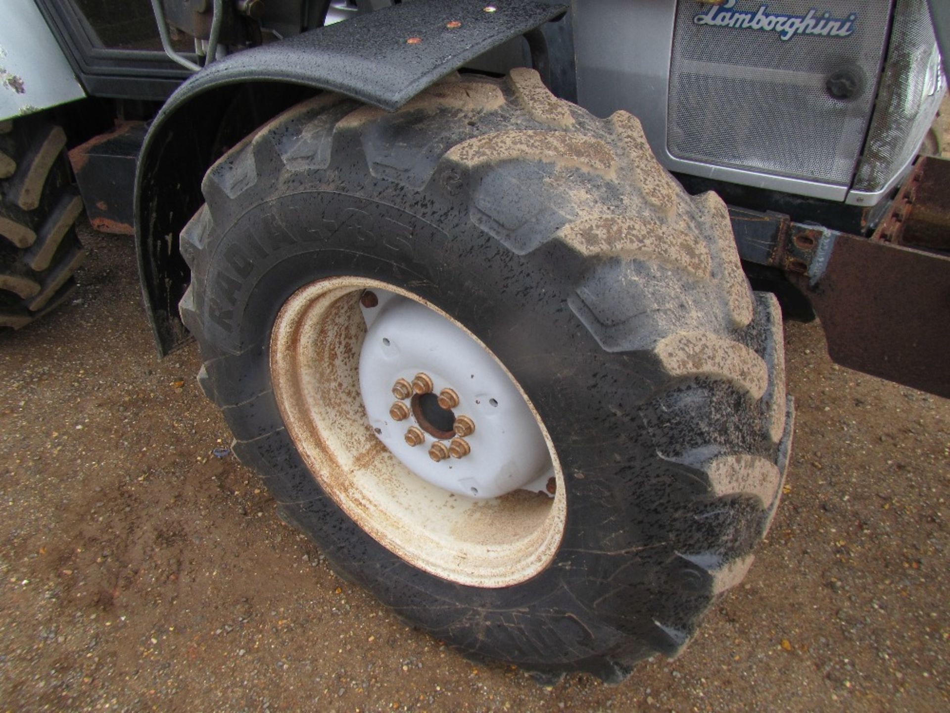 Lamborghini 95 Tractor c/w loader - Image 4 of 16