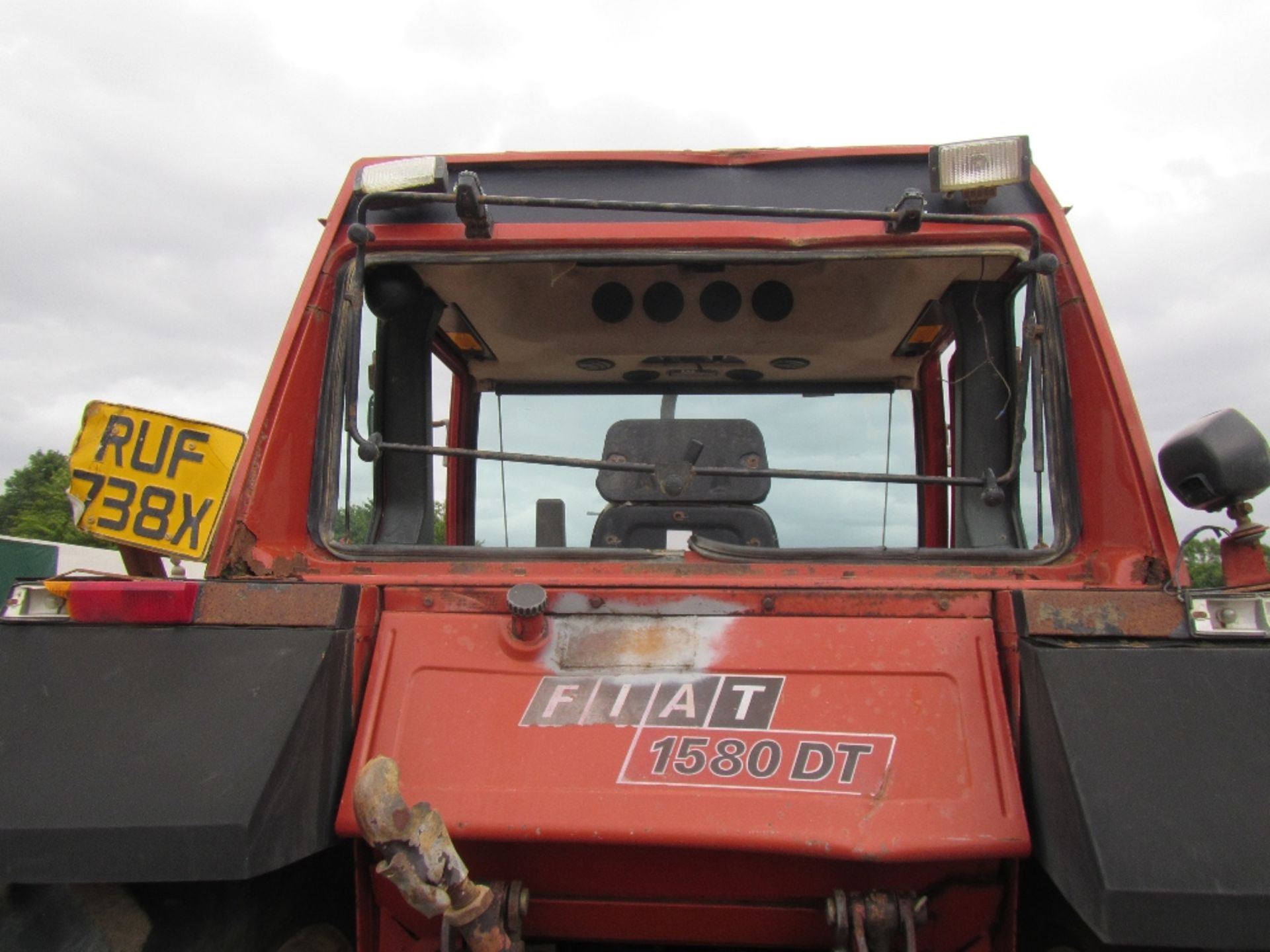 Fiat 1580DT 4wd Tractor c/w V5 Reg. No. RUF 738X - Image 8 of 16