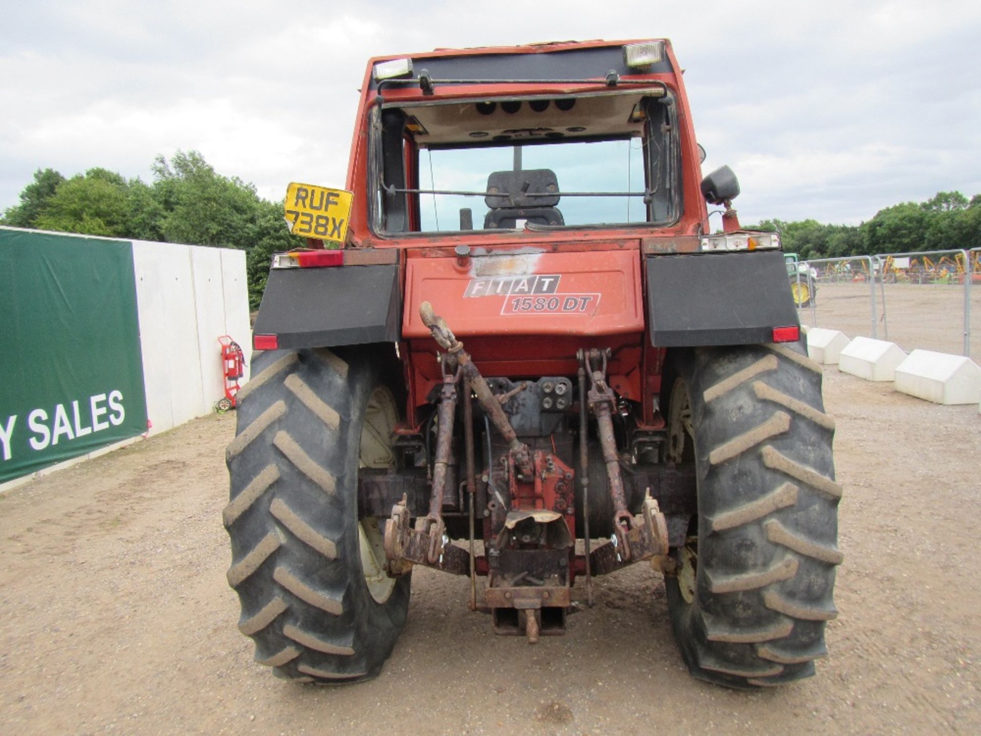 Fiat 1580DT 4wd Tractor c/w V5 Reg. No. RUF 738X - Image 6 of 16