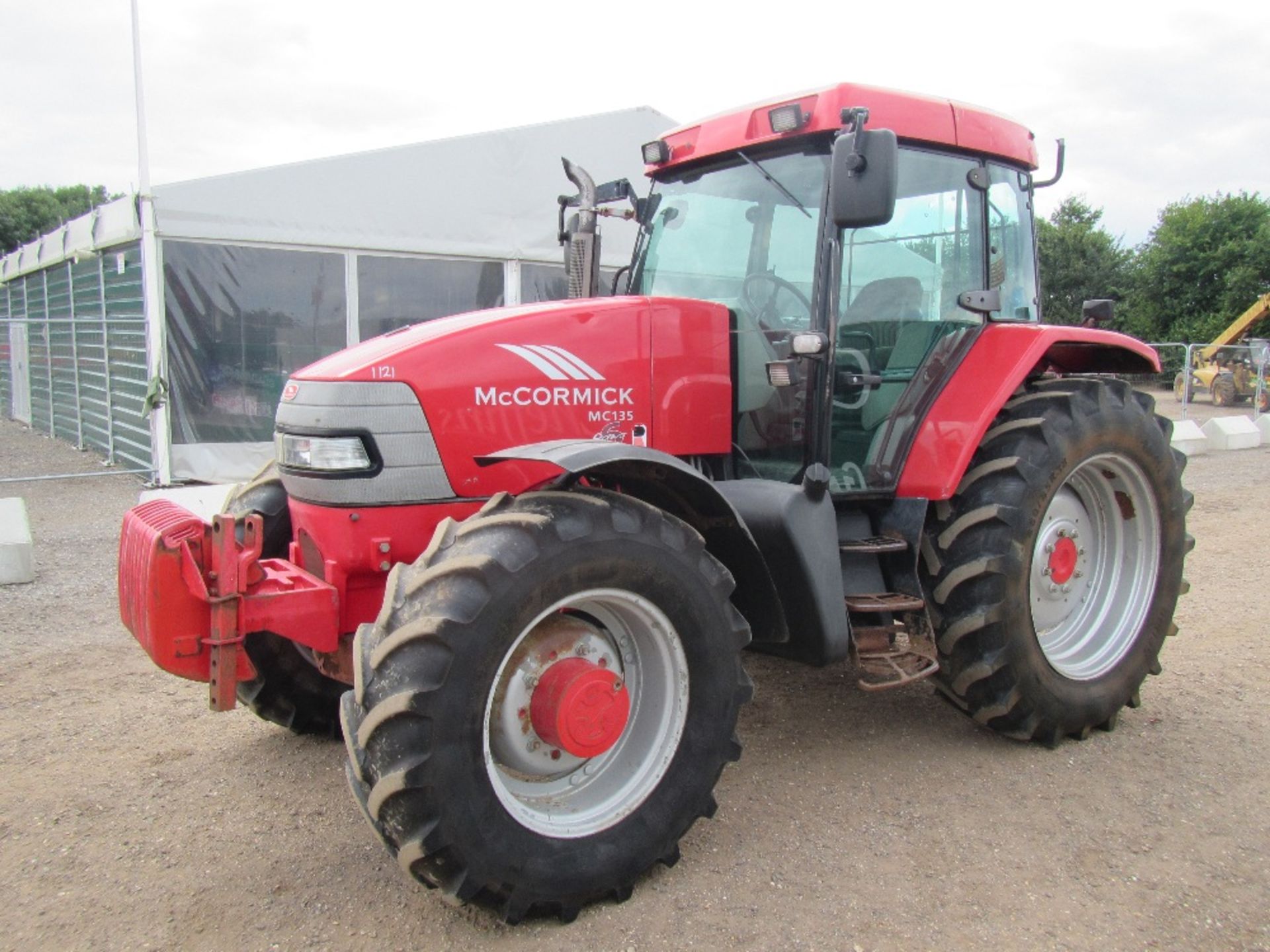 2004 McCormick MC135 Tractor c/w air con, front suspension & weights Hours: 6007
