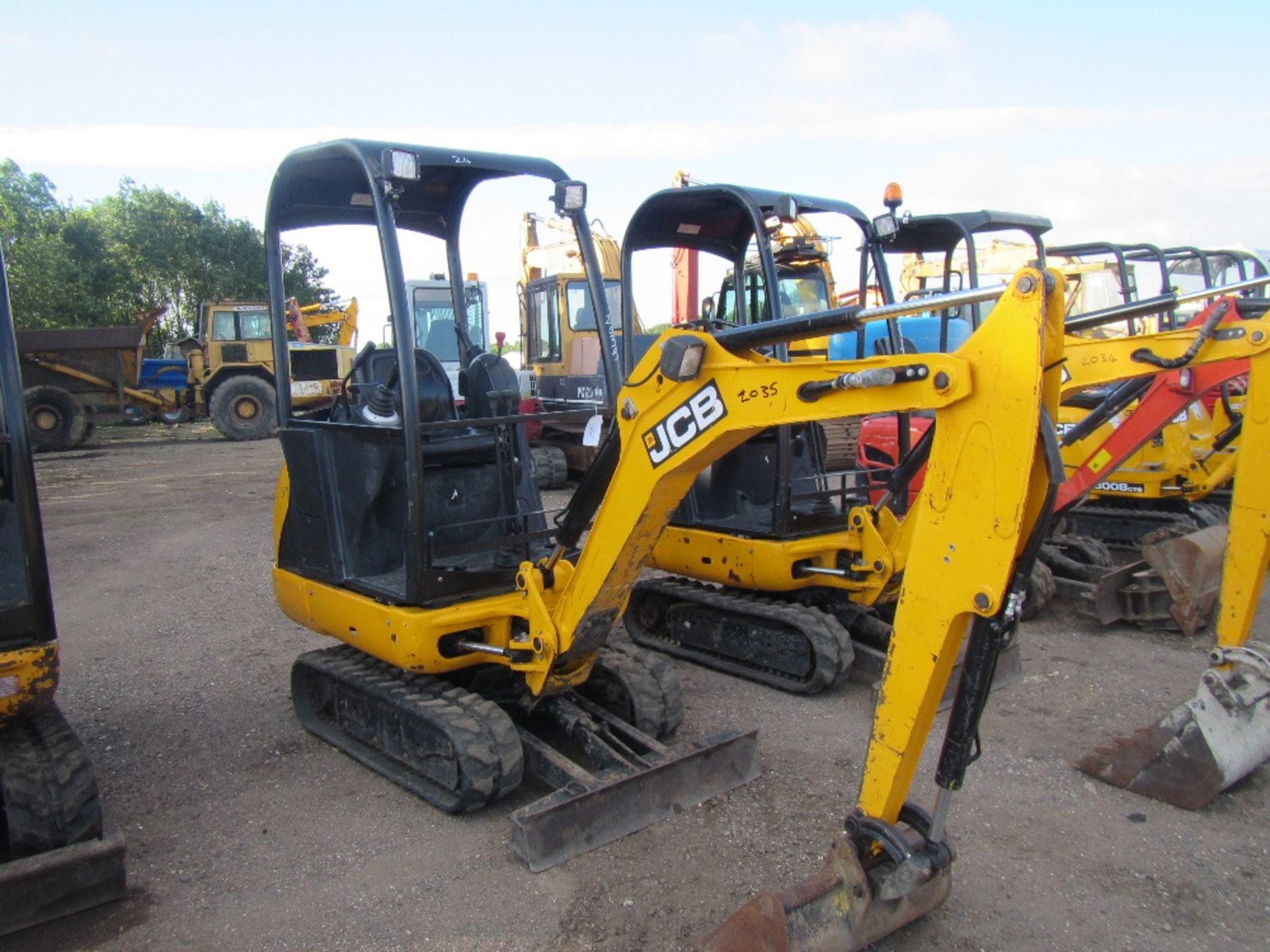 2014 JCB 801.4 Mini Digger - Bild 2 aus 7