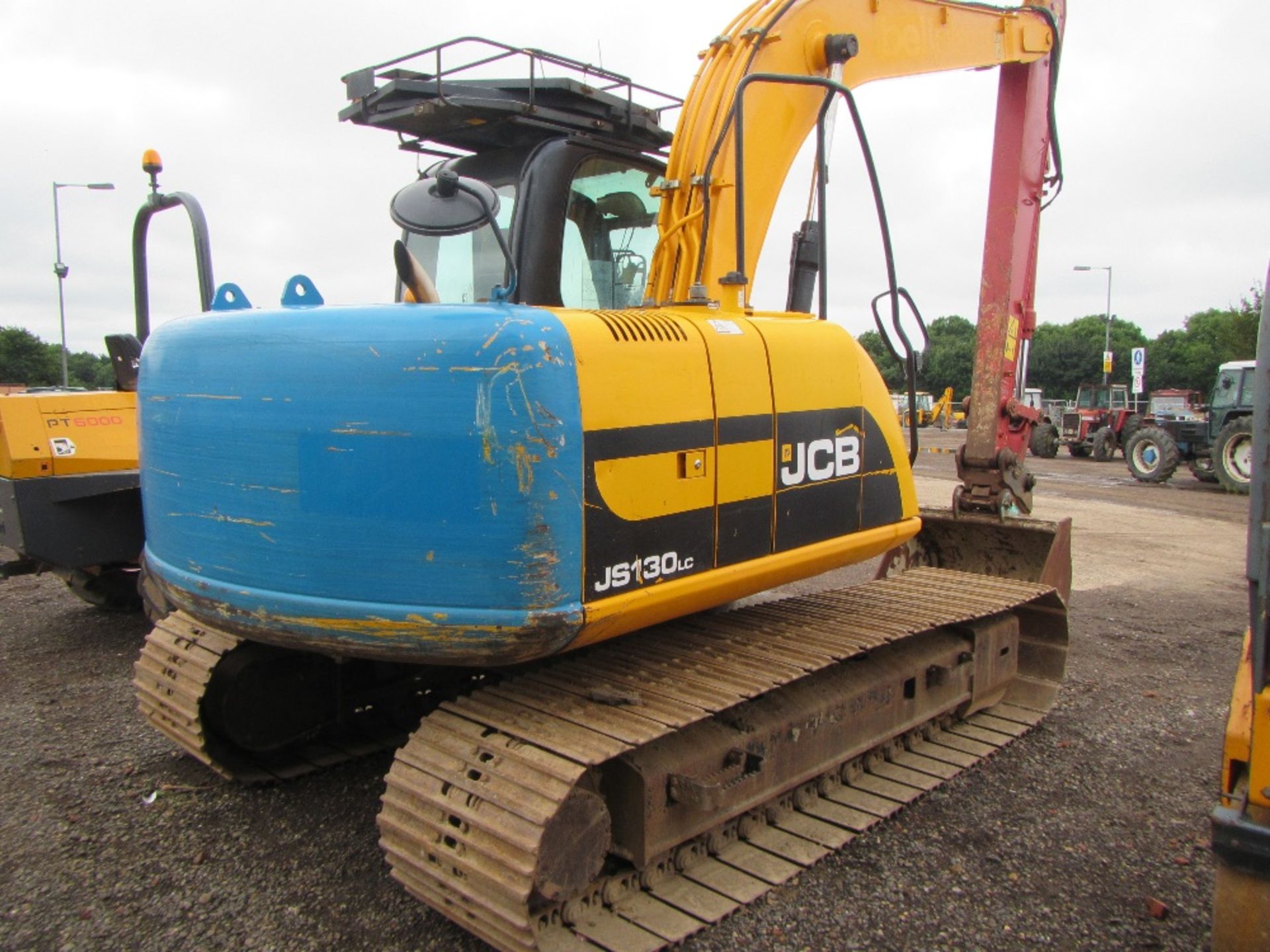 2010 JCB JS130 Excavator c/w hydraulic quick hitch & 48in bucket - Bild 5 aus 7