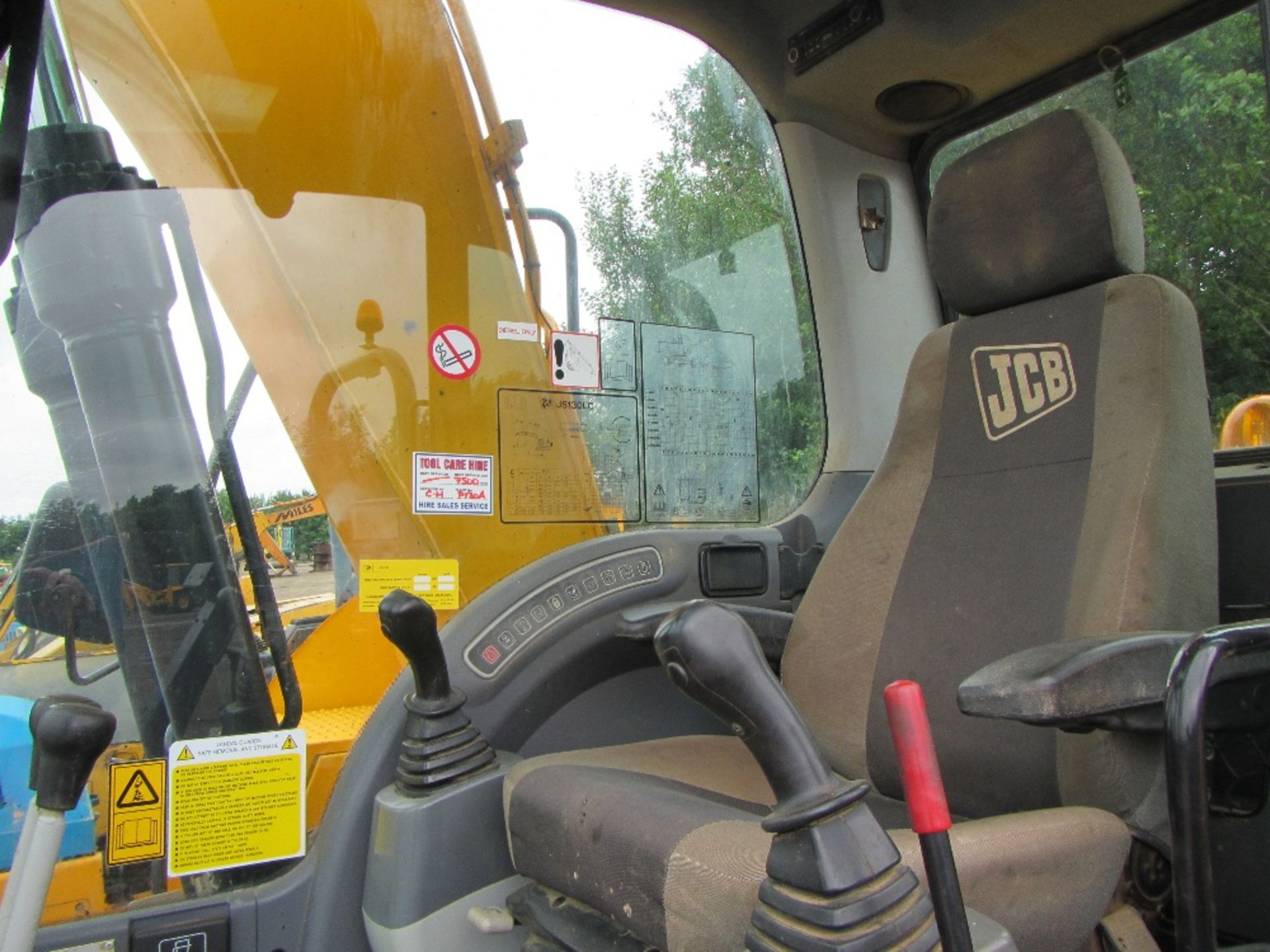 2010 JCB JS130 Excavator c/w hydraulic quick hitch & 48in bucket - Bild 7 aus 7