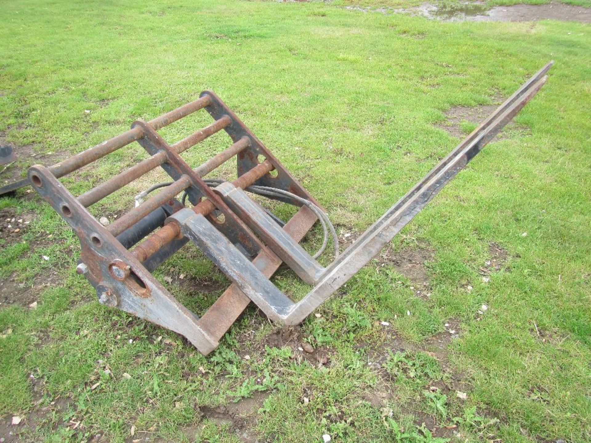 Telehandler Forks c/w headstock - Image 5 of 5