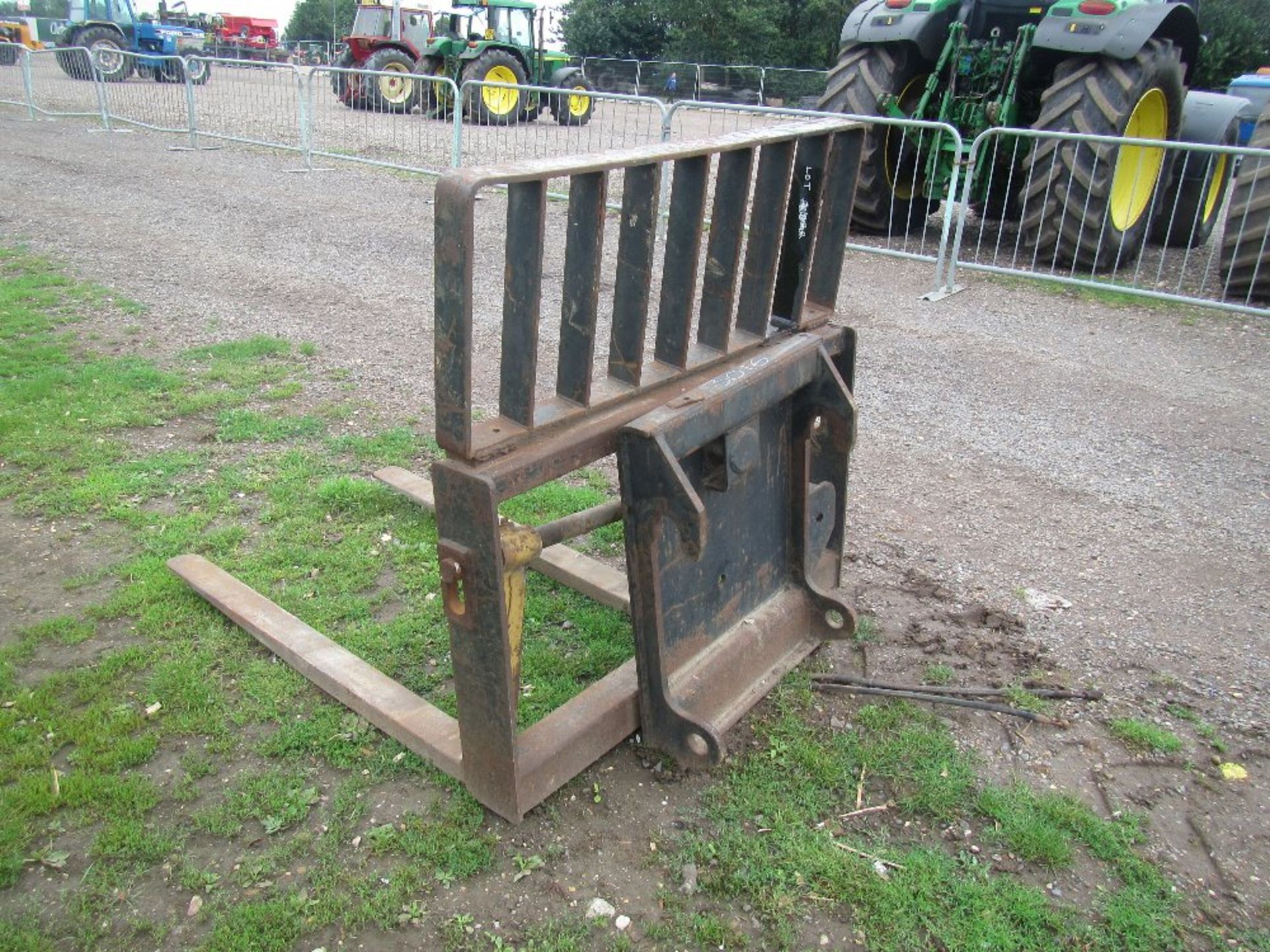 Telehandler Forks c/w headstock - Image 3 of 6