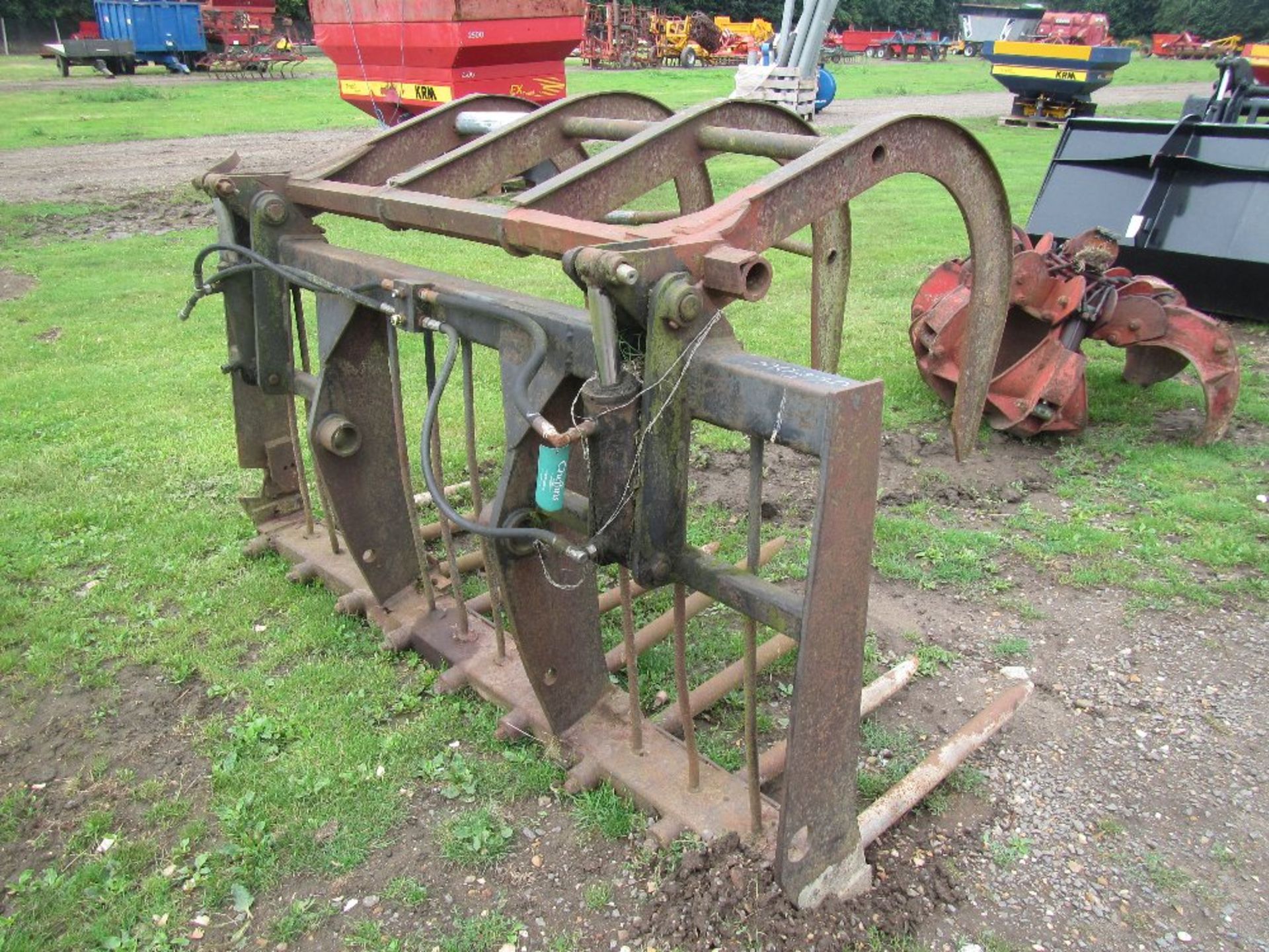 7ft Muck Grab c/w Manitou brackets