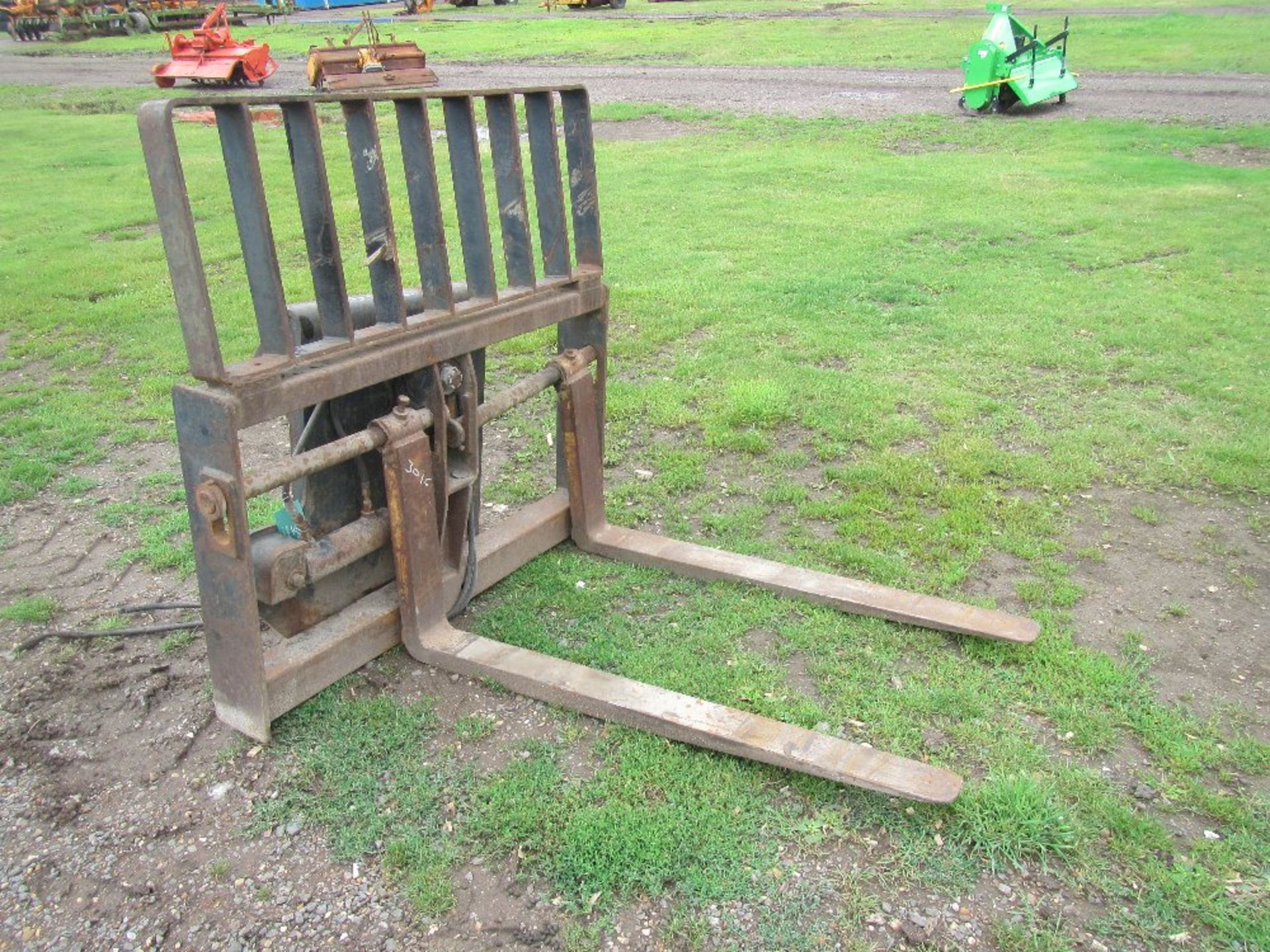 Telehandler Forks c/w headstock - Image 6 of 6