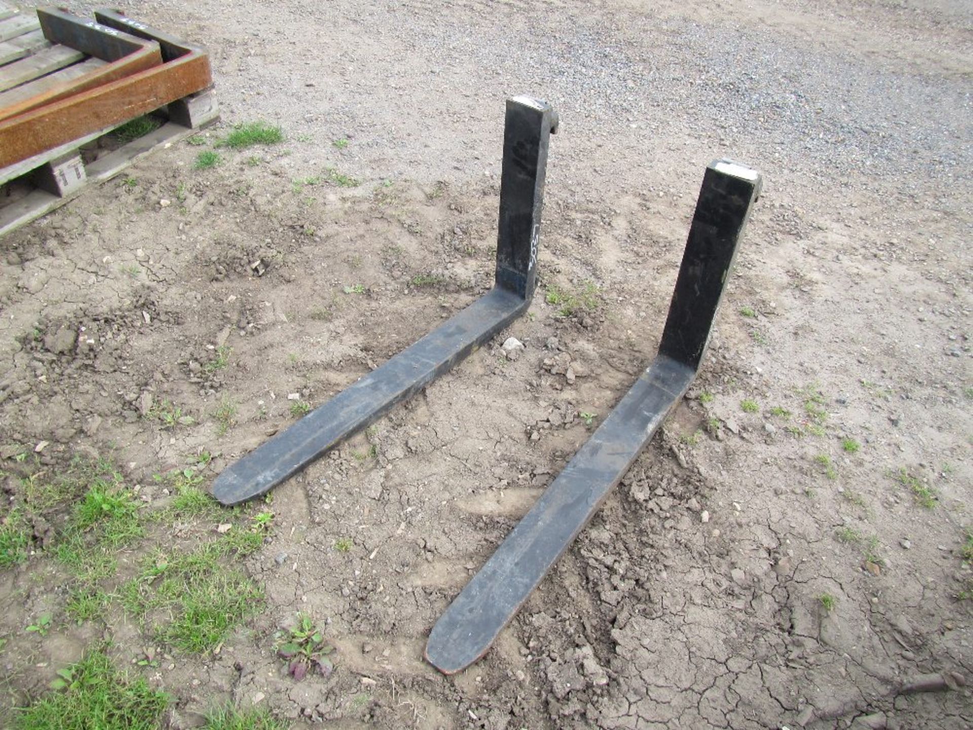 Set of Forklift Tines - Image 2 of 5