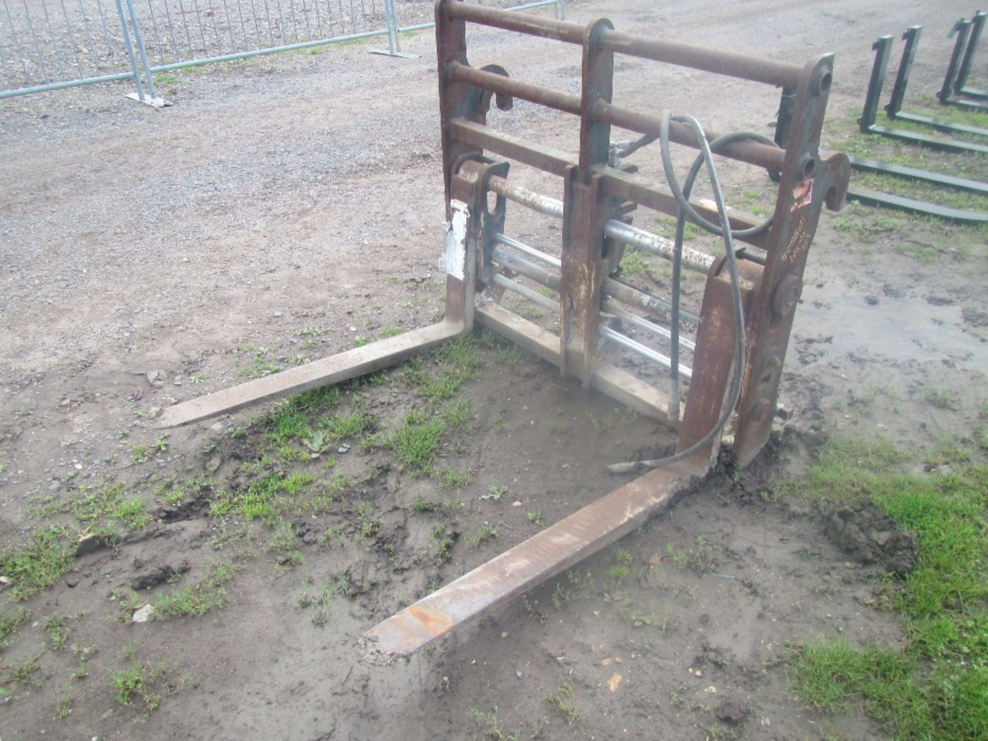 Telehandler Forks c/w headstock - Image 4 of 5