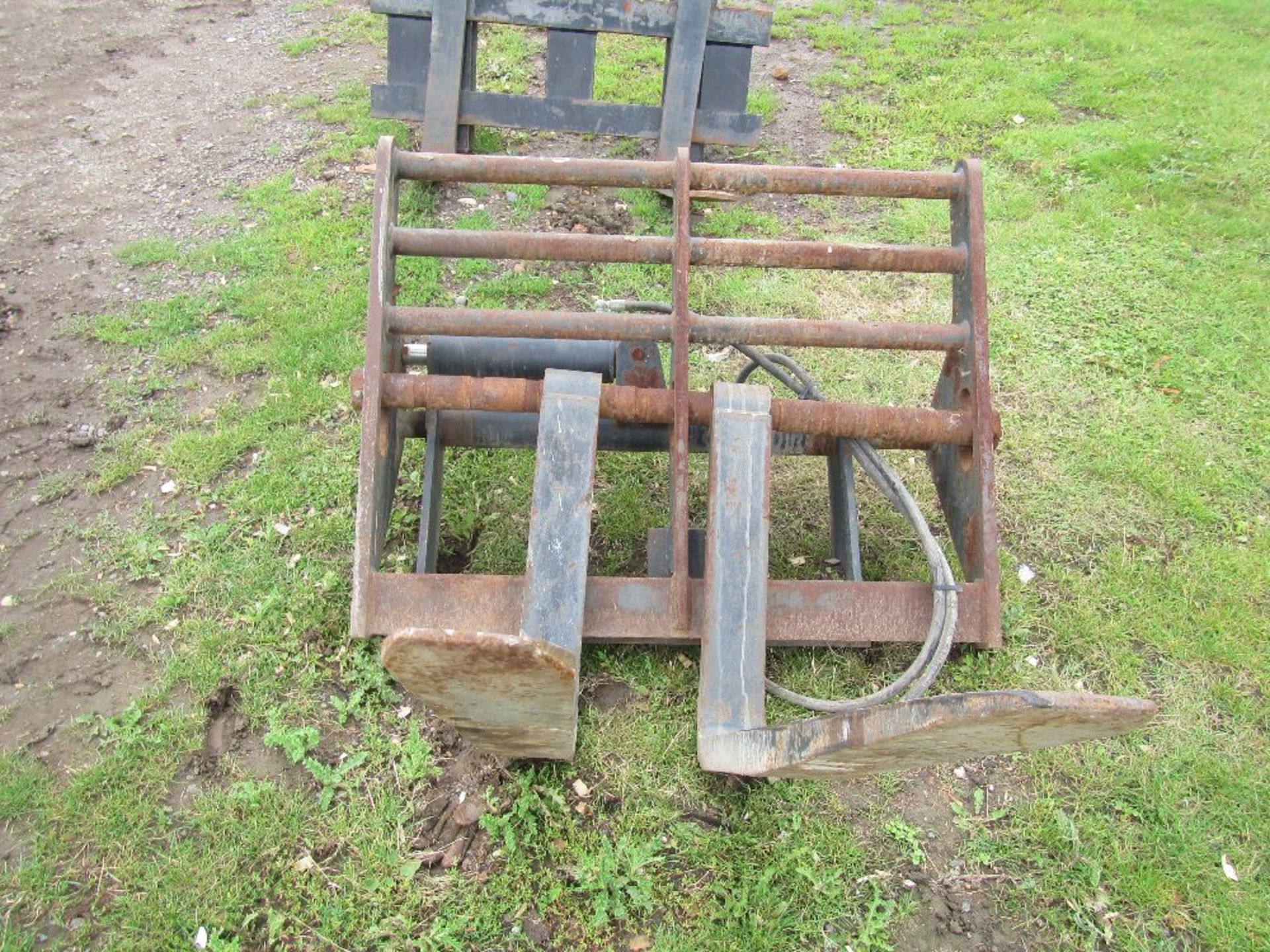 Telehandler Forks c/w headstock - Image 4 of 5