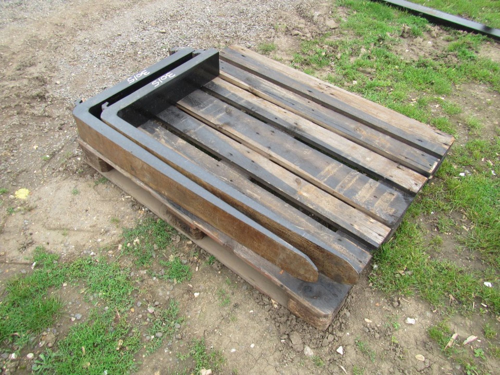 Set of Forklift Tines - Image 3 of 4