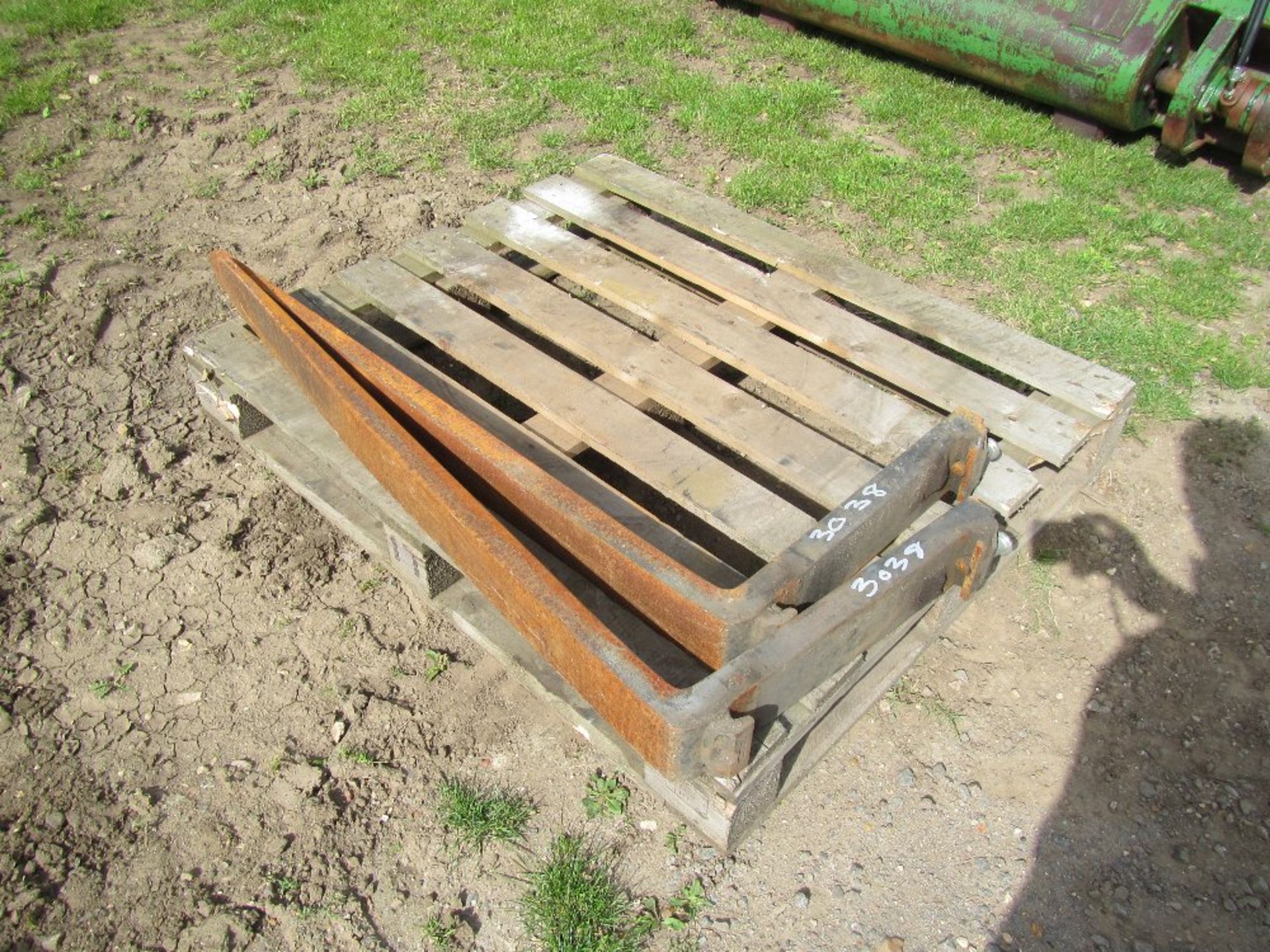 Set of Forklift Tines