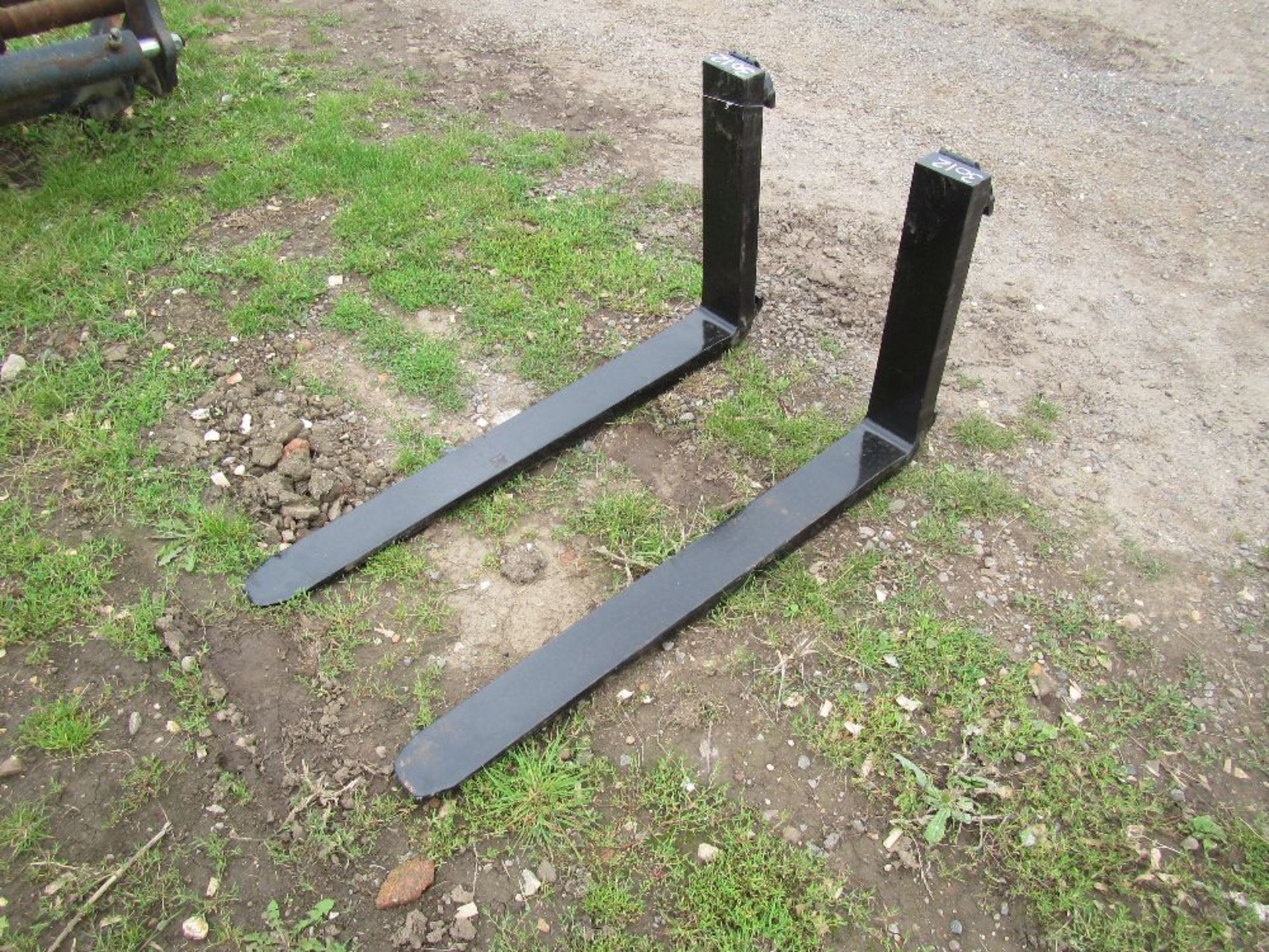 Set of Forklift Tines - Image 2 of 4