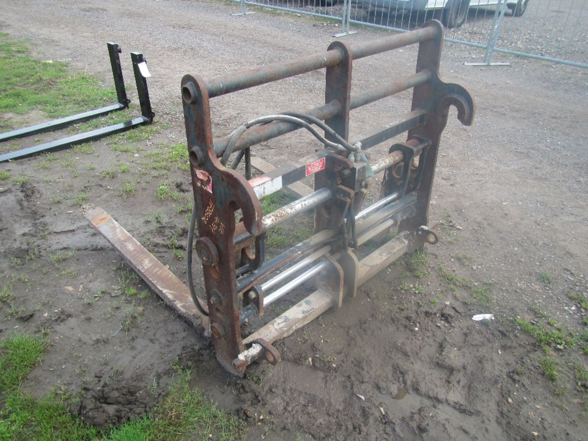 Telehandler Forks c/w headstock - Image 3 of 5