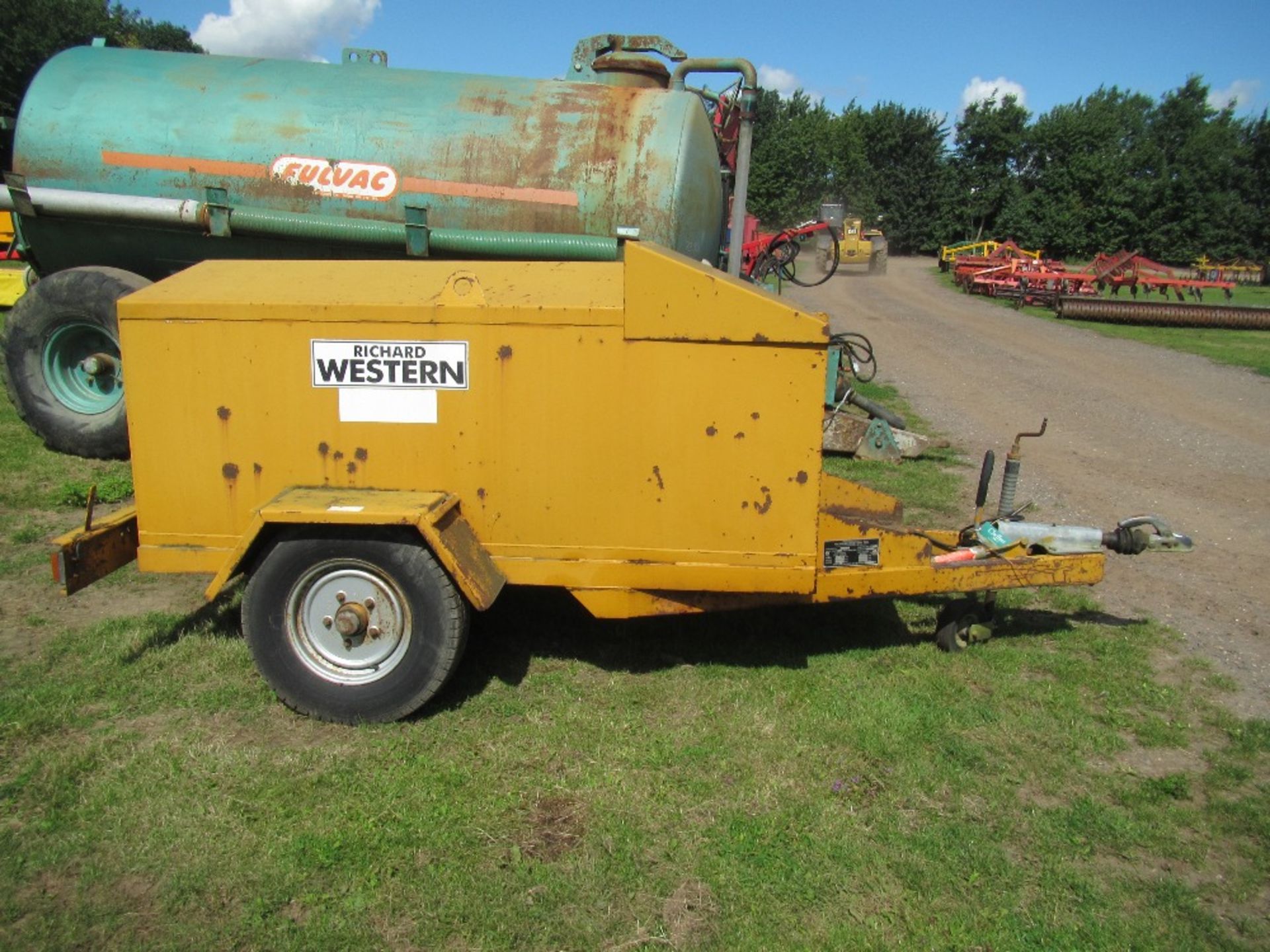 Western 1000ltr Diesel Bunded Bowser - Image 2 of 6