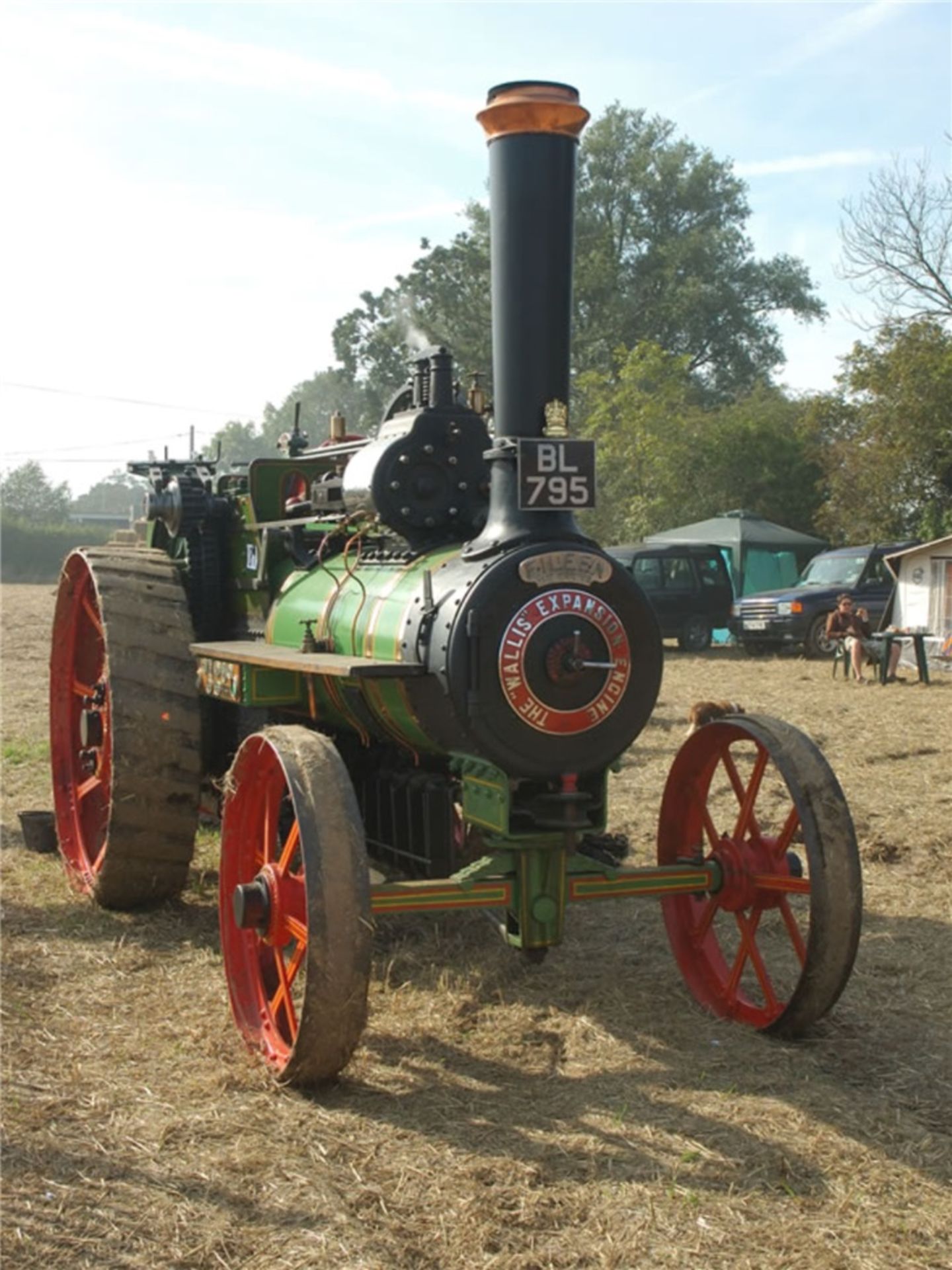 1919 Wallis and Steevens Traction Engine. No. 7683. 7nhp Single Cylinder (Expansion type) 'Eileen