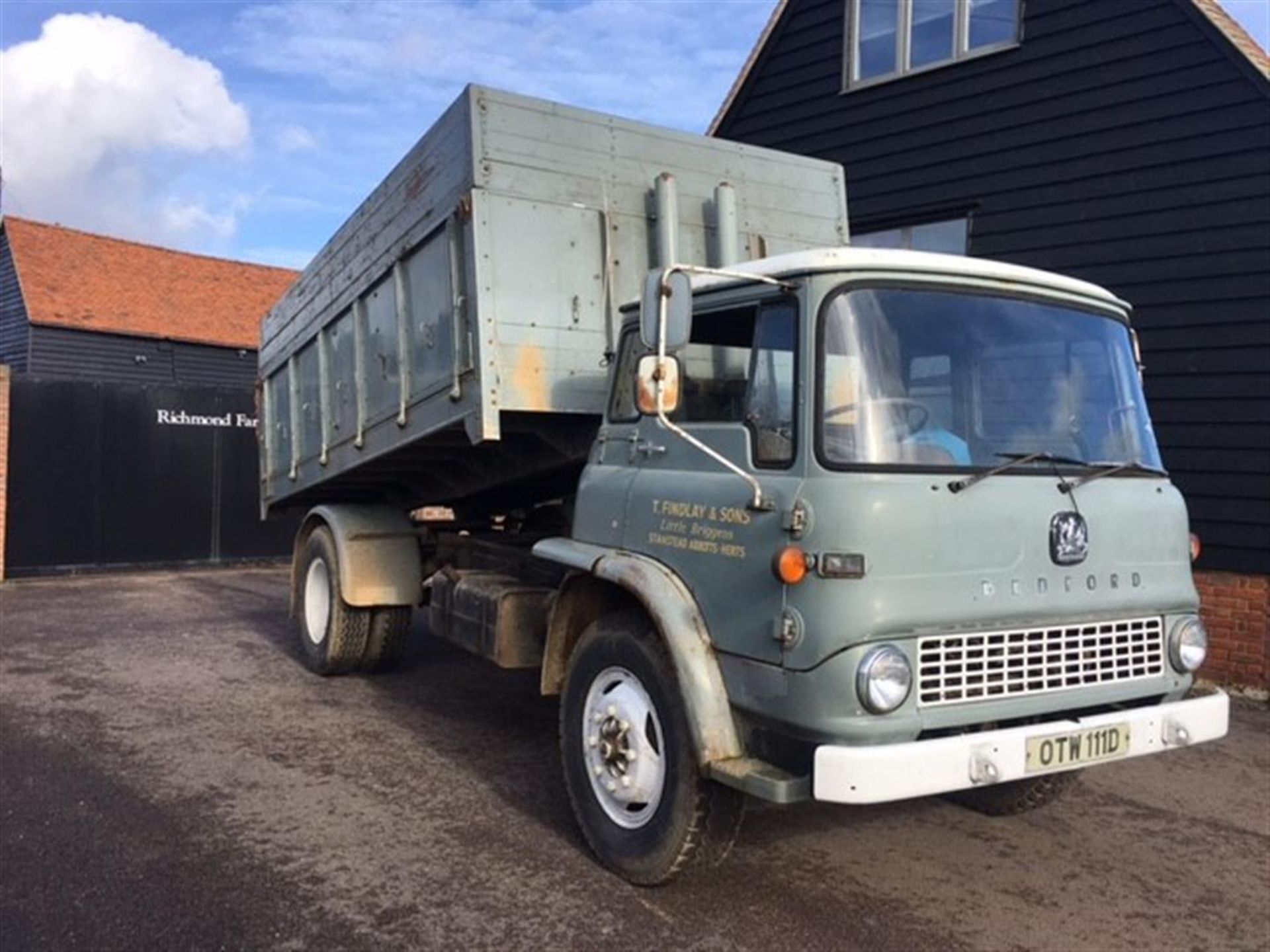 1966 Bedford TK Tipper Reg. No. OTW 111D Chassis No. K9SC5/6828813 One owner and on the same farm