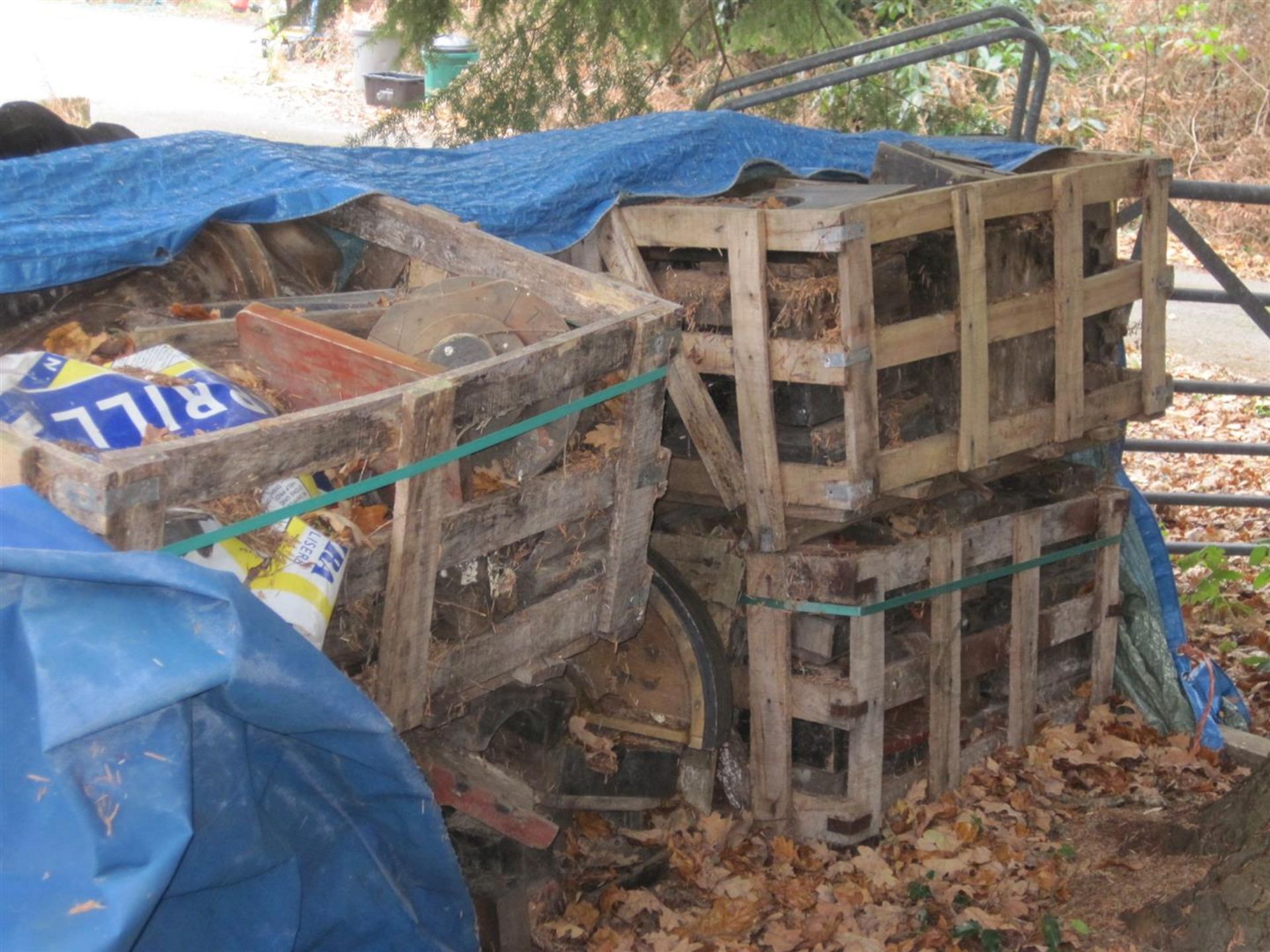 Garrett, 4 crates of original and genuine ex Leiston works wooden patterns, various parts.