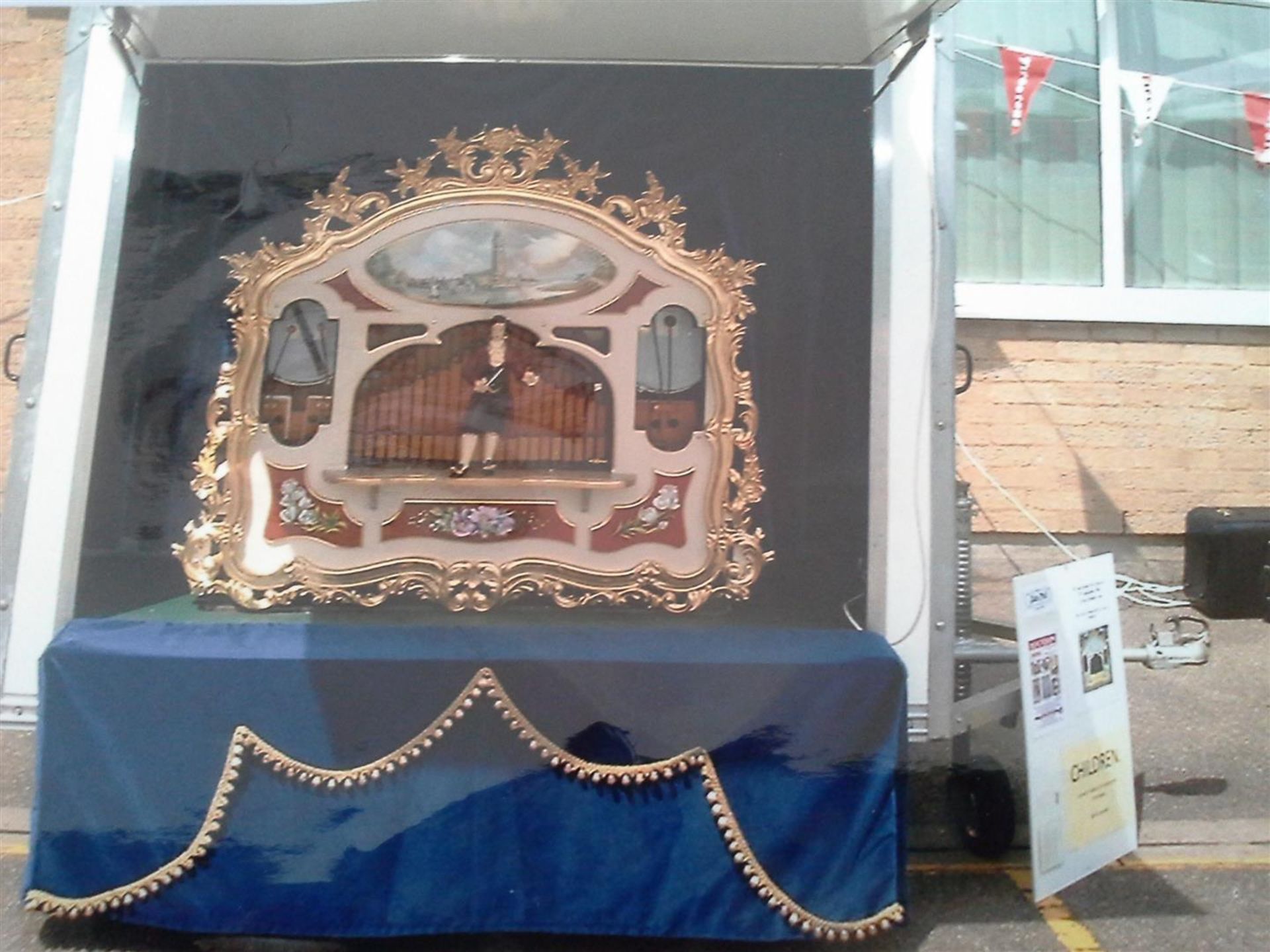 48 key Fairground Organ by Pell. Mounted in a single axle box trailer, 8ft7' long x 4ft6' wide & - Image 2 of 2