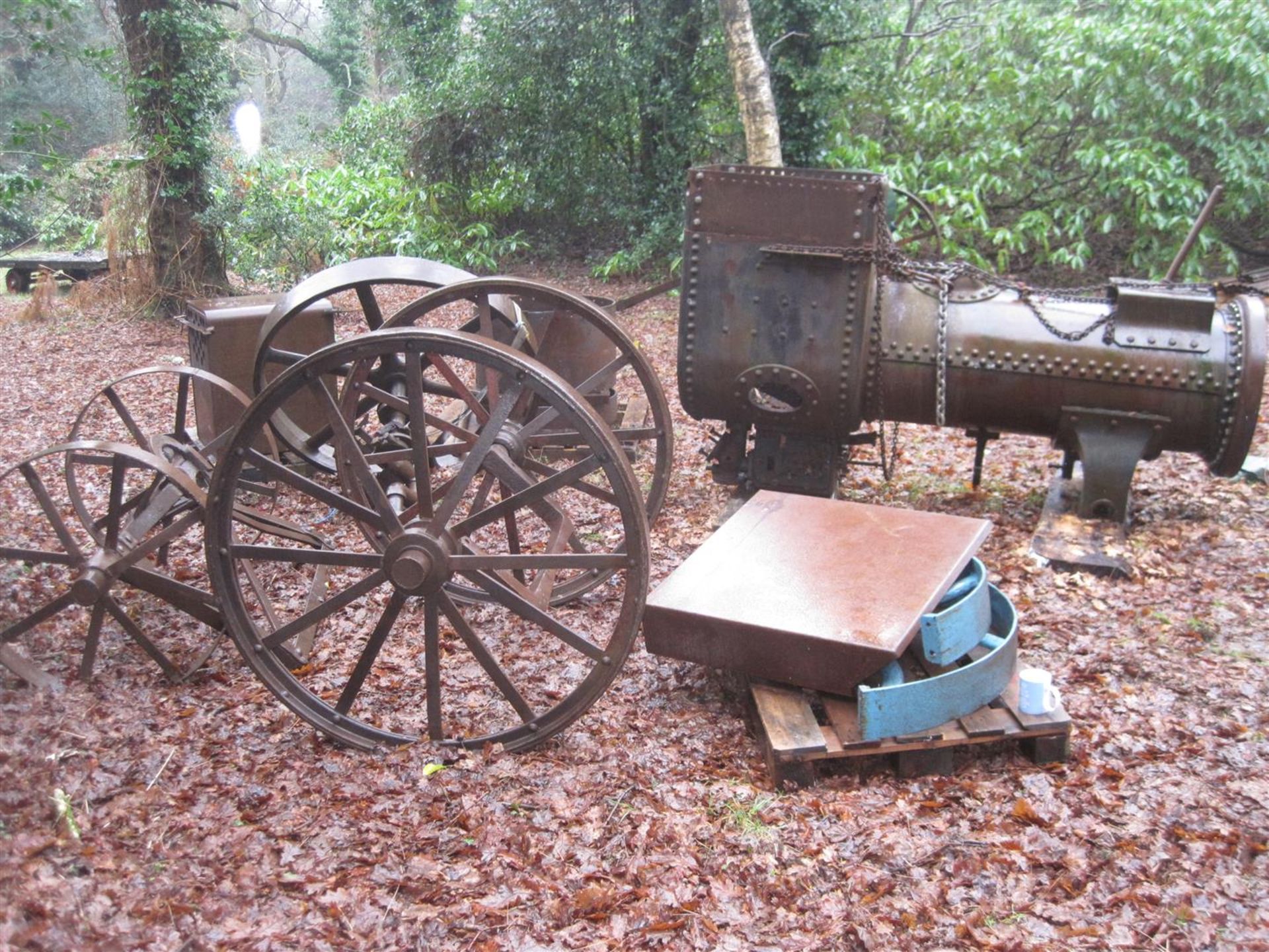 Robey Portable Steam Engine. No 15596. Built 1895. Single Cylinder. In the late 19th and early - Image 2 of 7