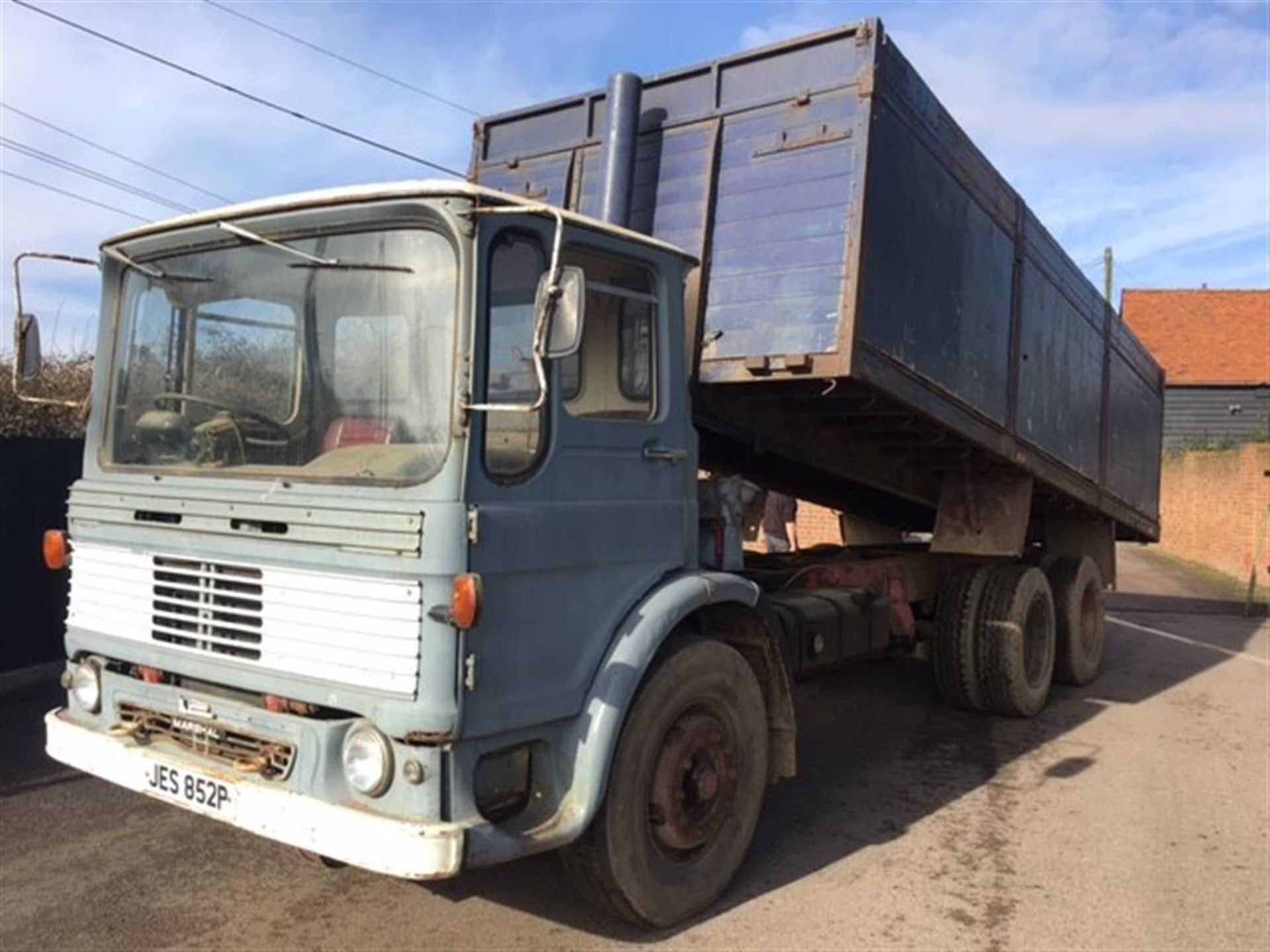 1975 AEC Leyland Marshall Tipper Reg. No. JES 852P Chassis No. 2TGM6RT31370 A two owner from new - Image 2 of 9