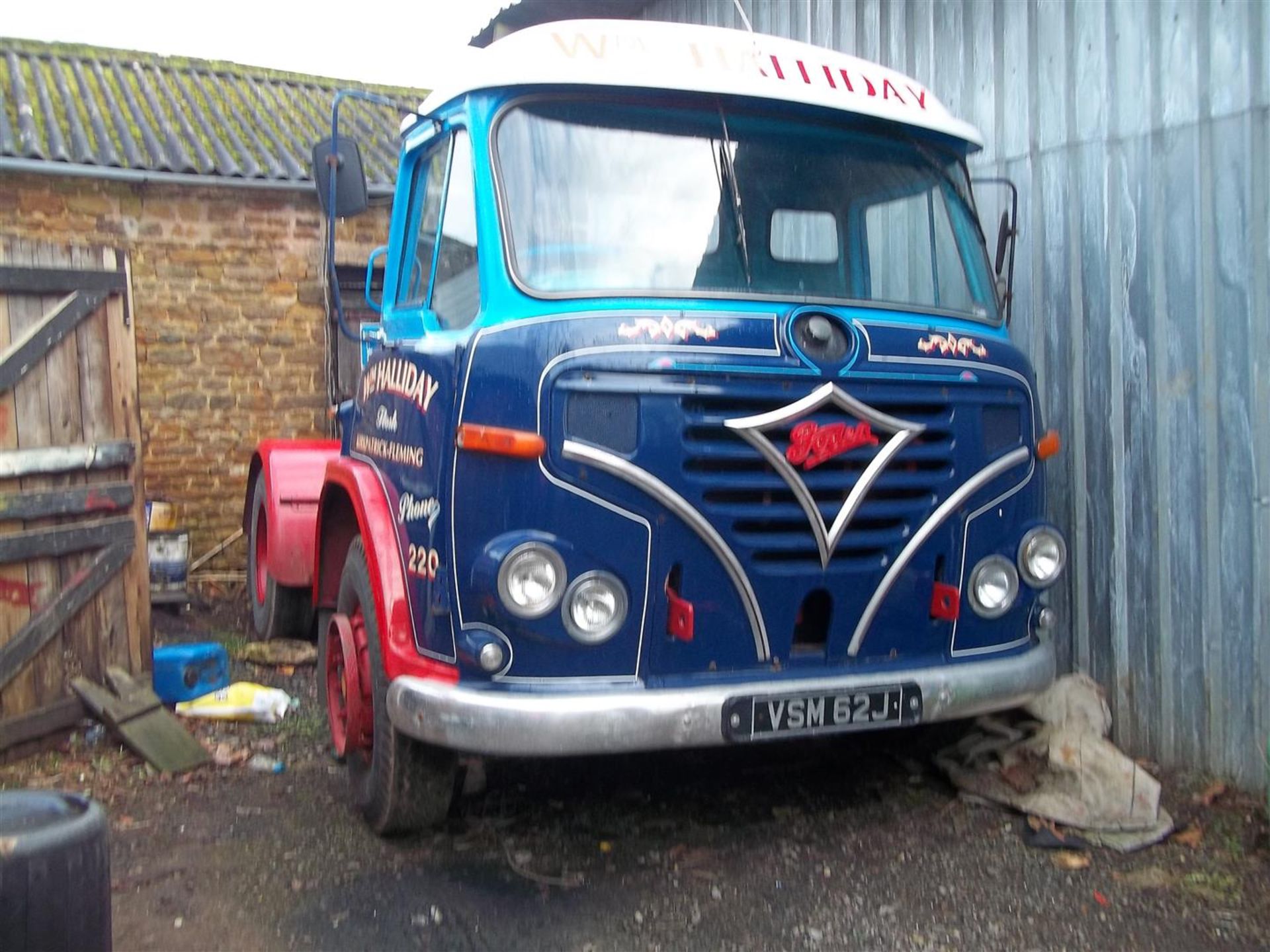 1970 Foden S20 Artic' Unit Reg. No. VSM 62J Chassis No. 69556 Liveried for Wm Halliday, Kirkpatrick,