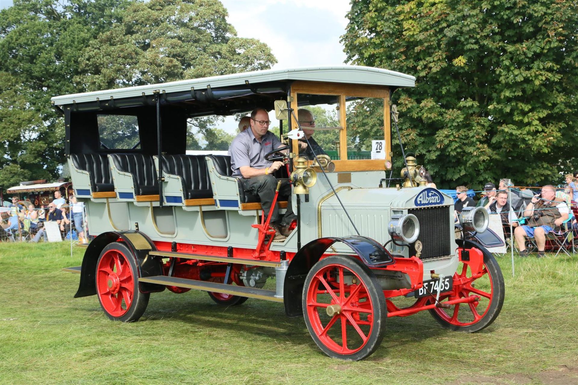 1920 Albion Model A16 Charabanc Reg. No. BF 7455 Chassis No. 960E Albion was founded in Glasgow 1899