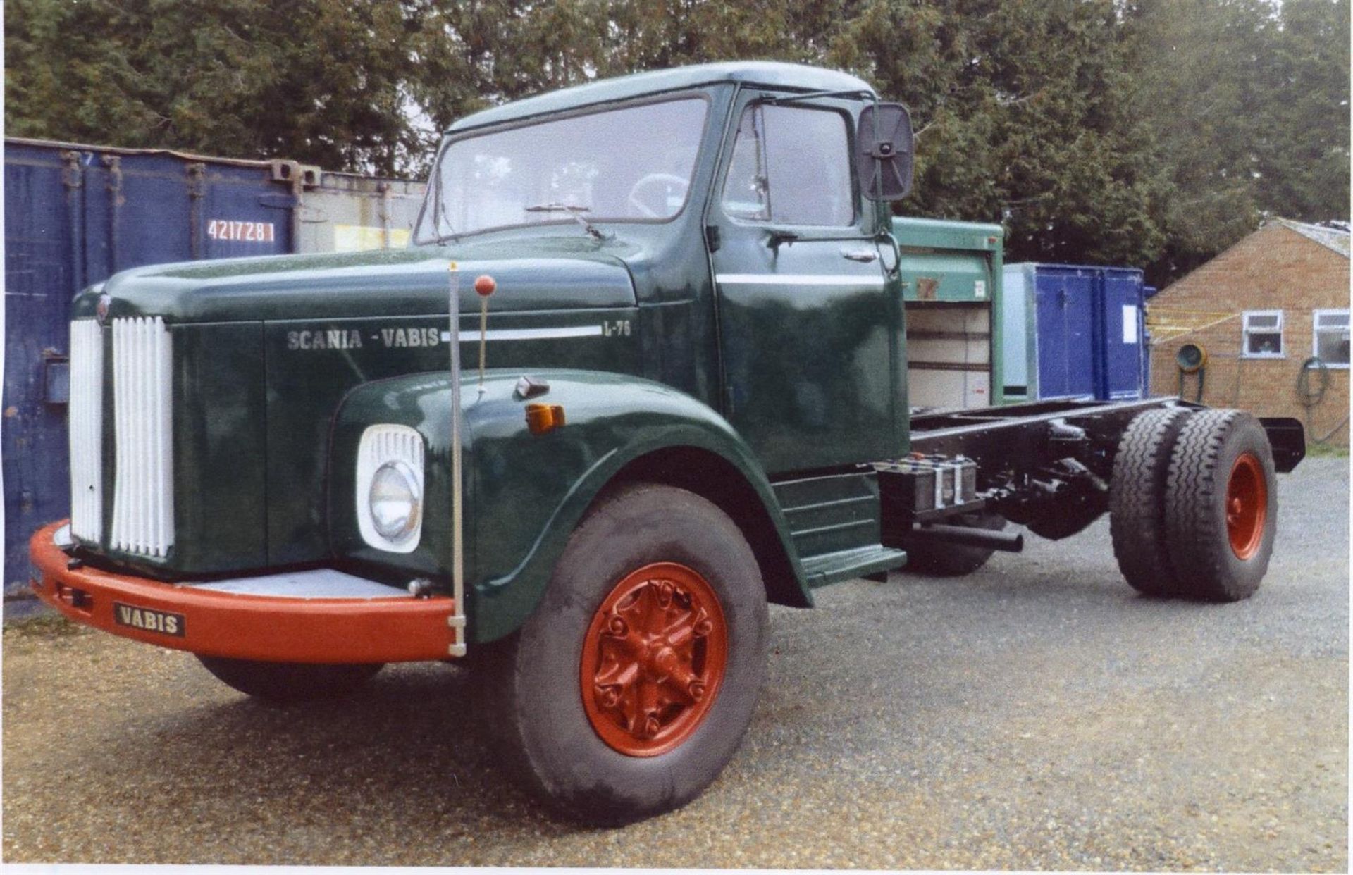 1967 Scania Vabis L76 Chassis cab Lorry Reg. No. N/A Chassis No. 435789 This left hand drive