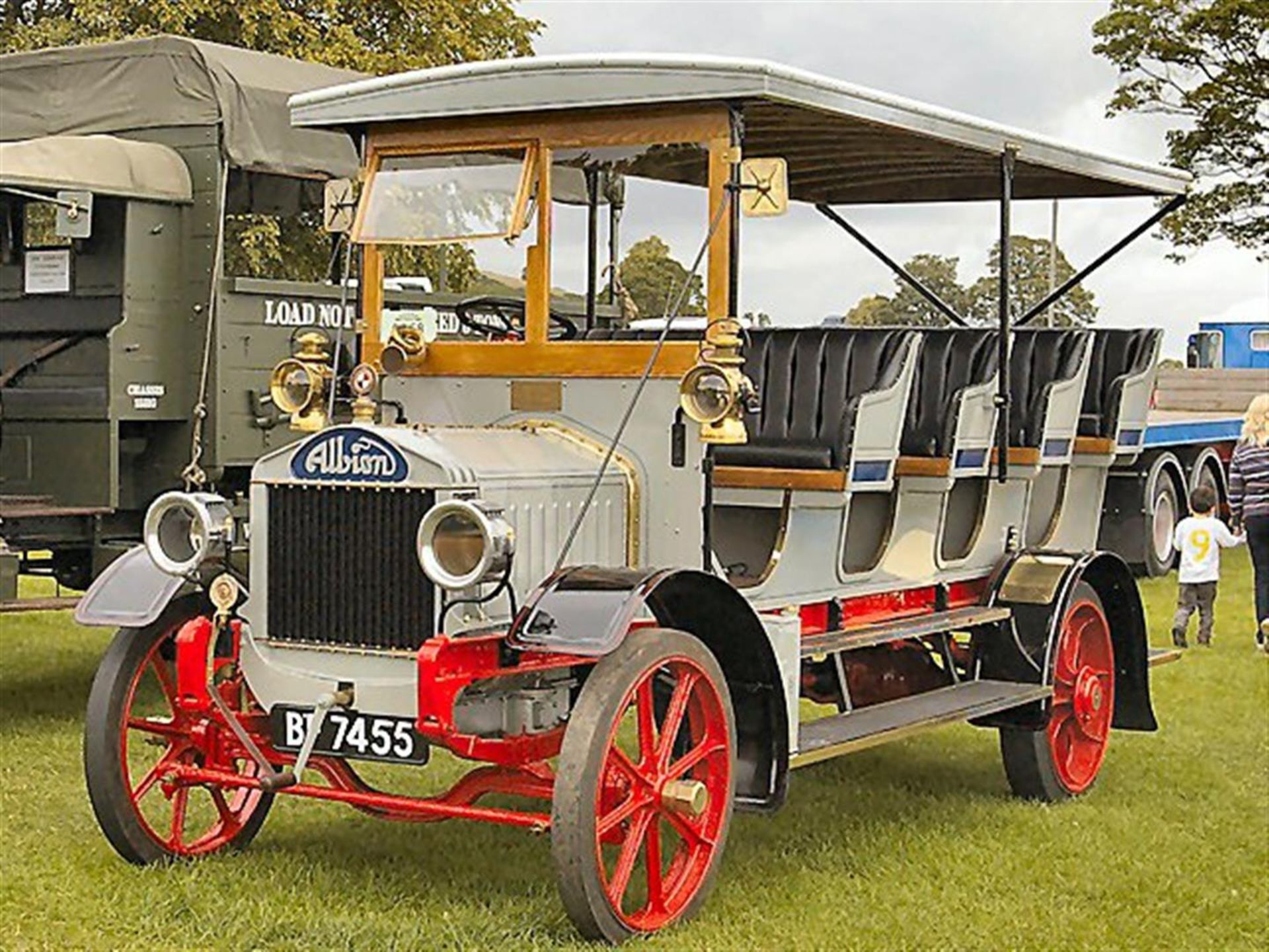 1920 Albion Model A16 Charabanc Reg. No. BF 7455 Chassis No. 960E Albion was founded in Glasgow 1899 - Image 6 of 15