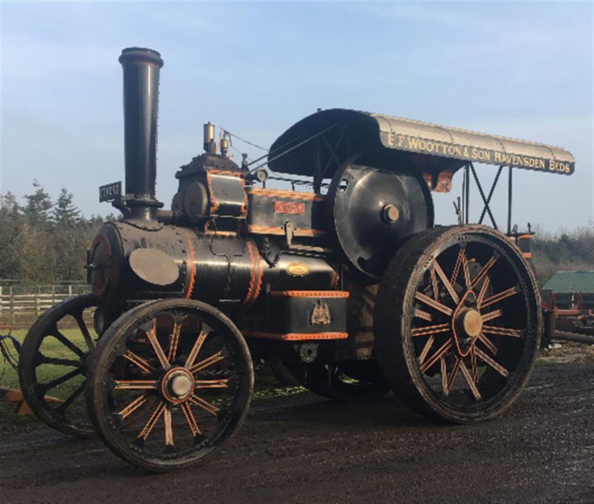 1917 Fowler 'Haulage Engine' Class TE2 No. 14910. Reg. No CT9092. Double crank compound. 8NHP The