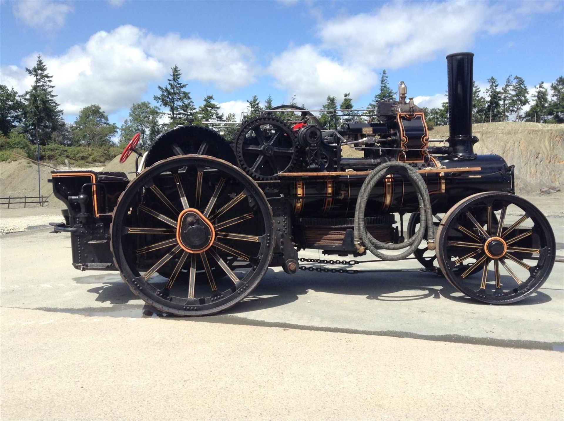 John Fowler and Co, Leeds. One pair of BB1 Ploughing Engines. Works Nos 15210 and 15211 'Horsa'