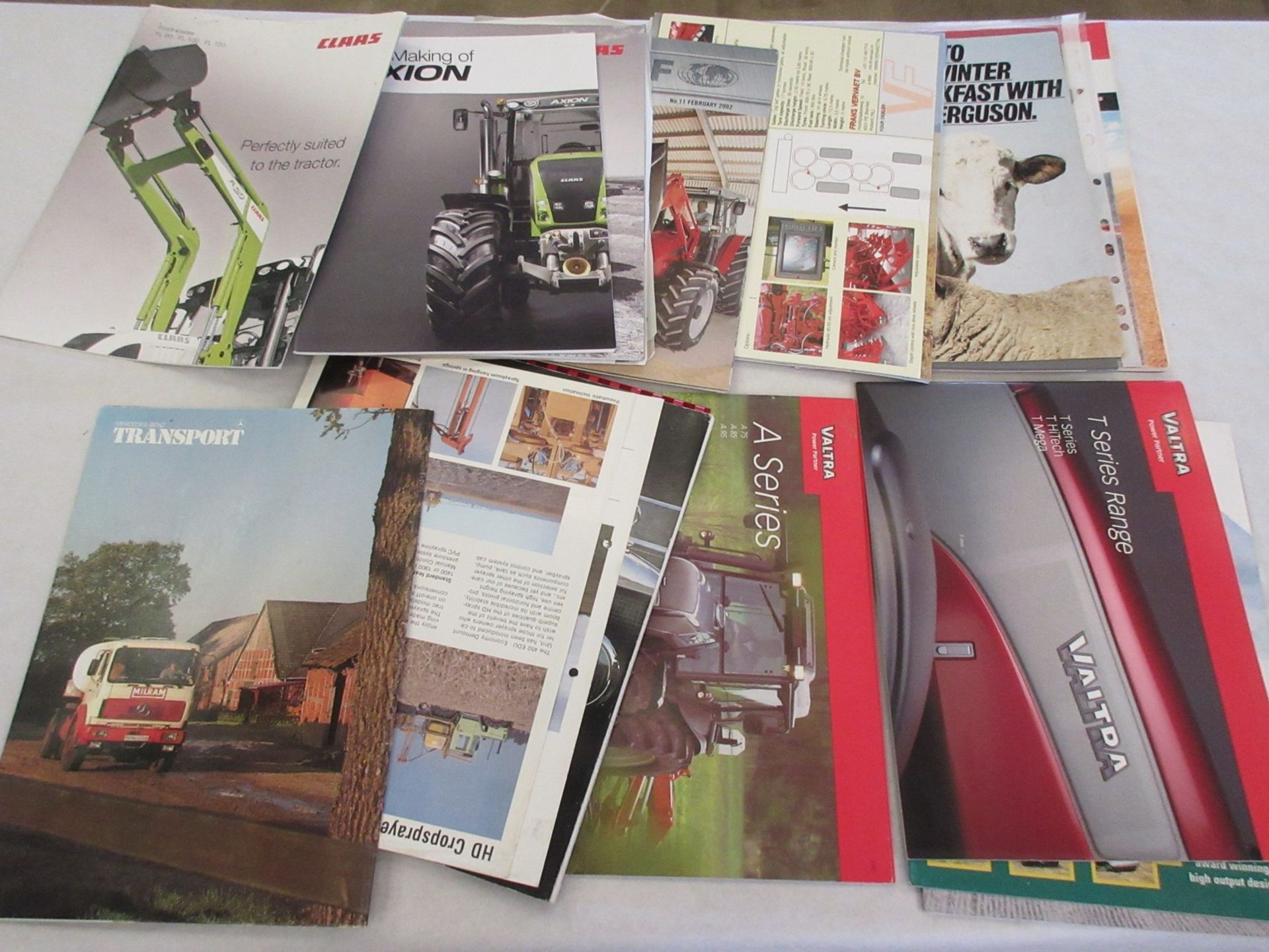 Qty of tractor brochures
