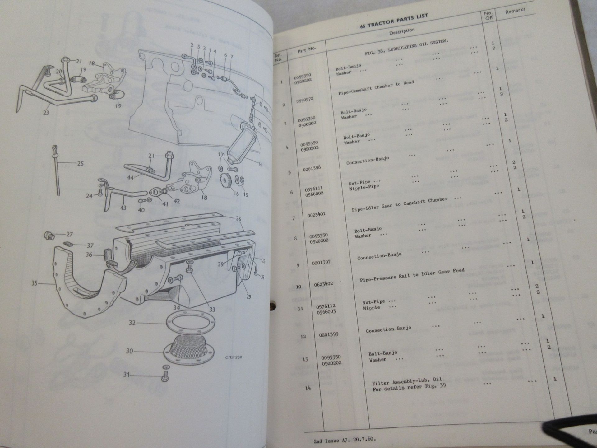 Massey Ferguson MF65 manual - Image 2 of 2