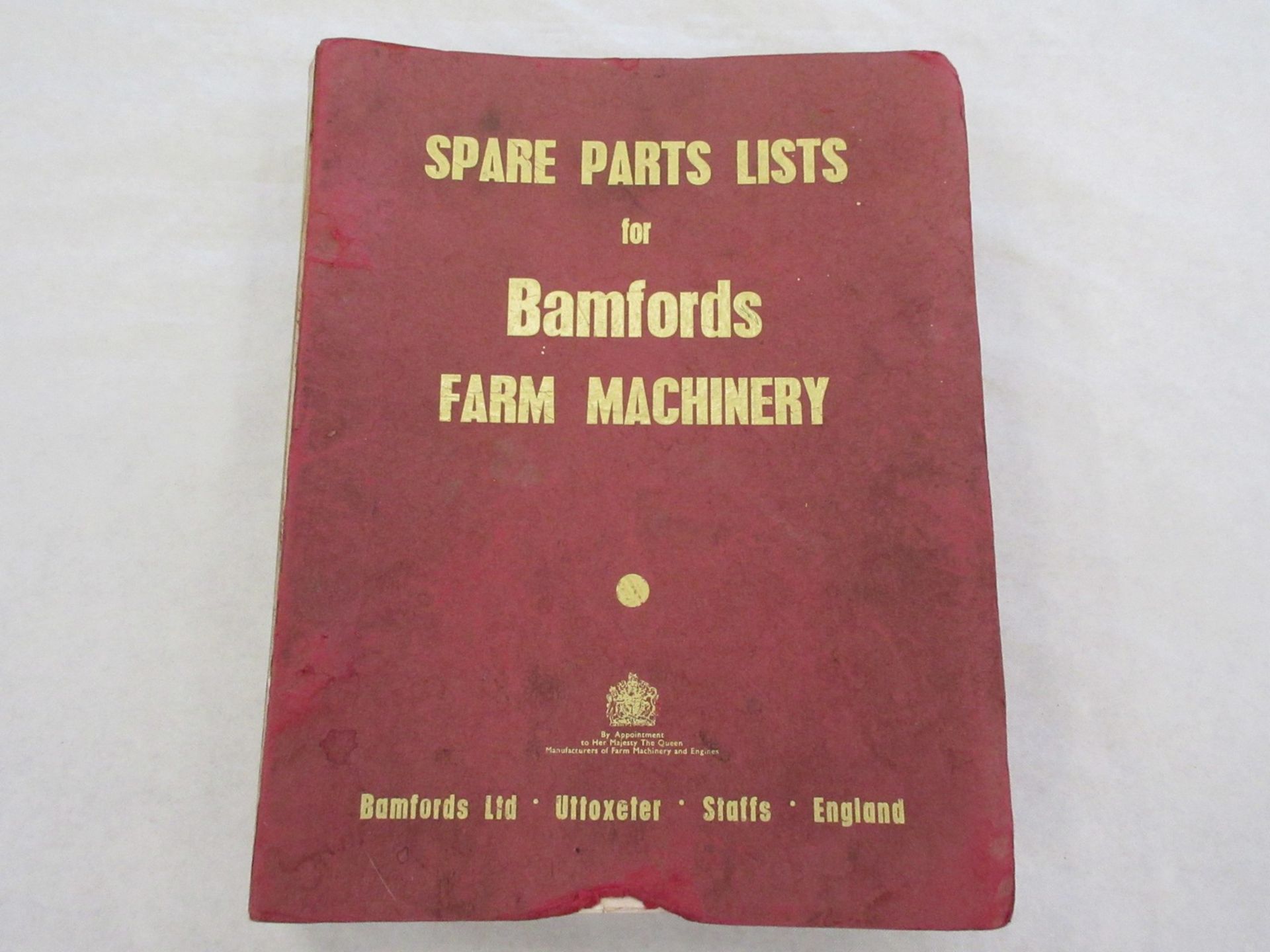 Bamford Farm Machinery catalogue