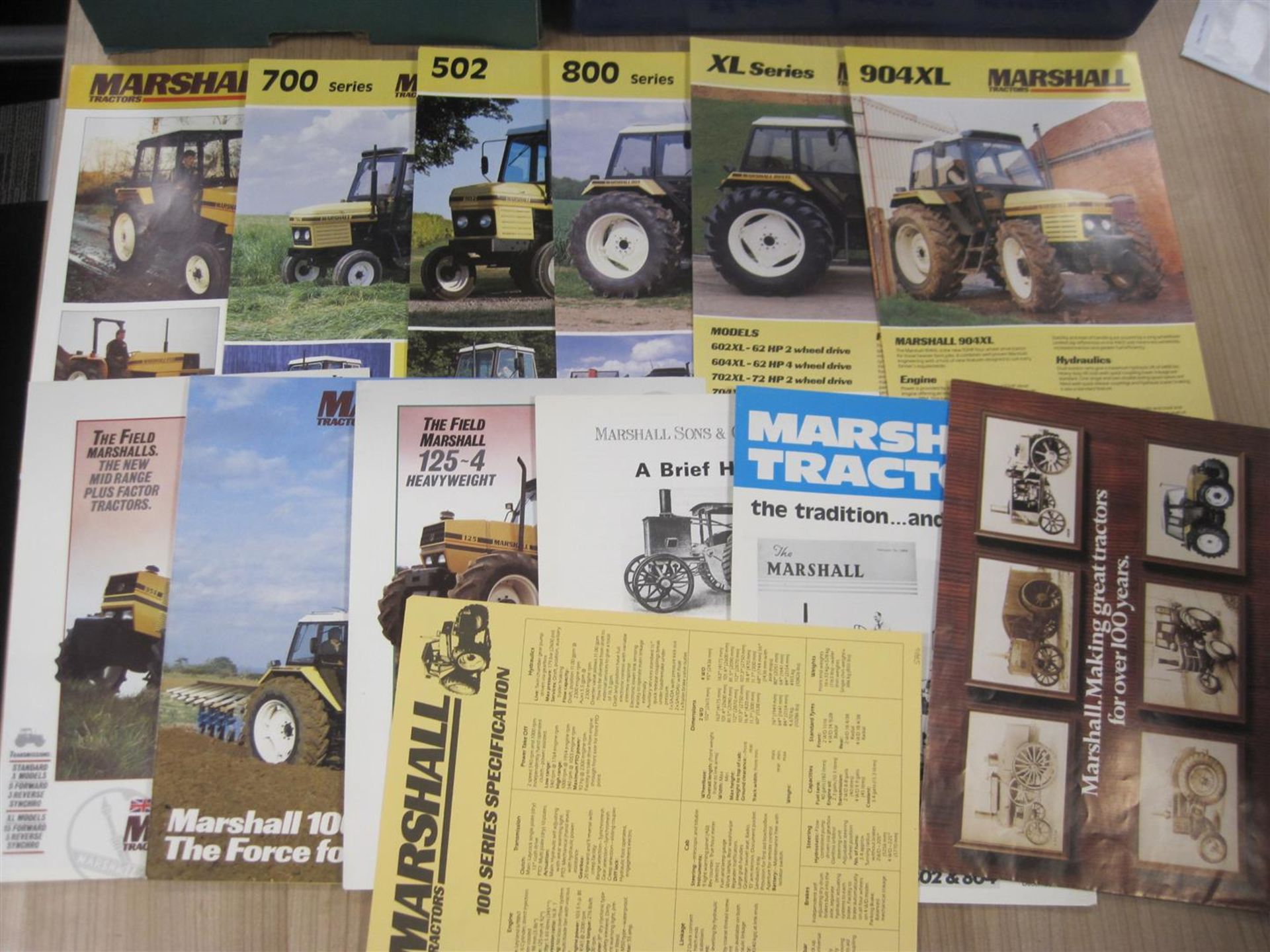 Marhshall, 1980s tractor brochures and flyers (13)